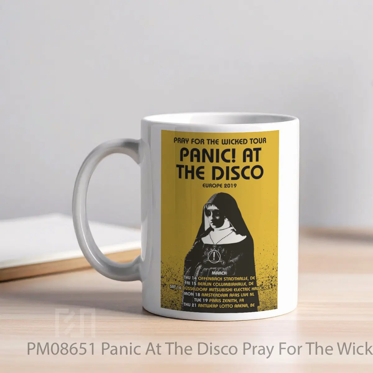 Mug Panic At The Disco Pray For The Wicked 2019 Europ MPM08651 - All-side / Desain