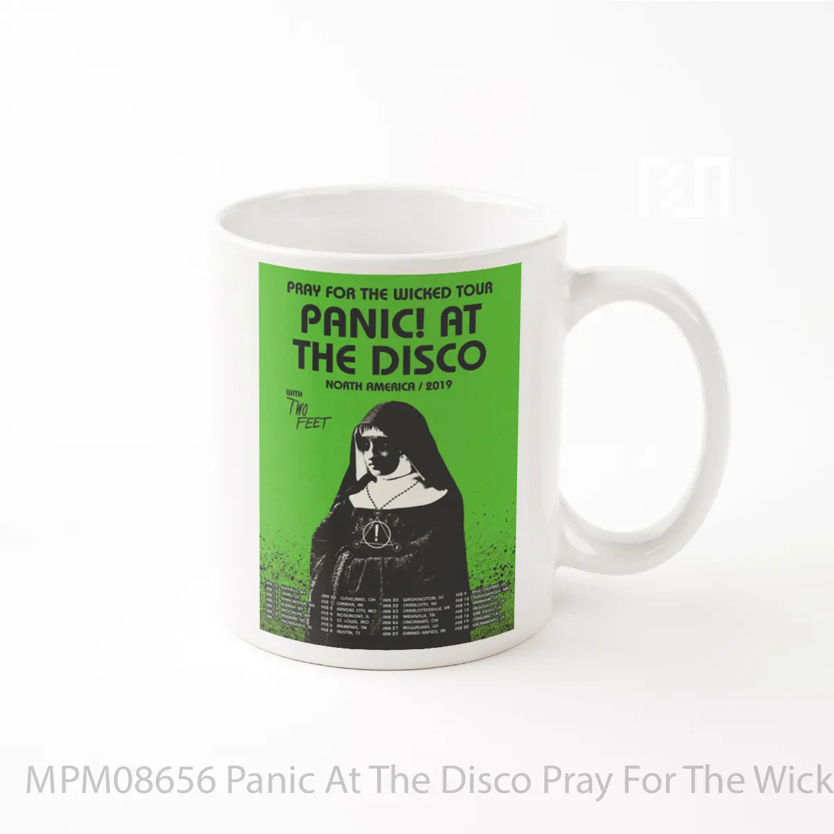 Mug Panic At The Disco Pray For The Wicked North America Tour 2019 MPM08656