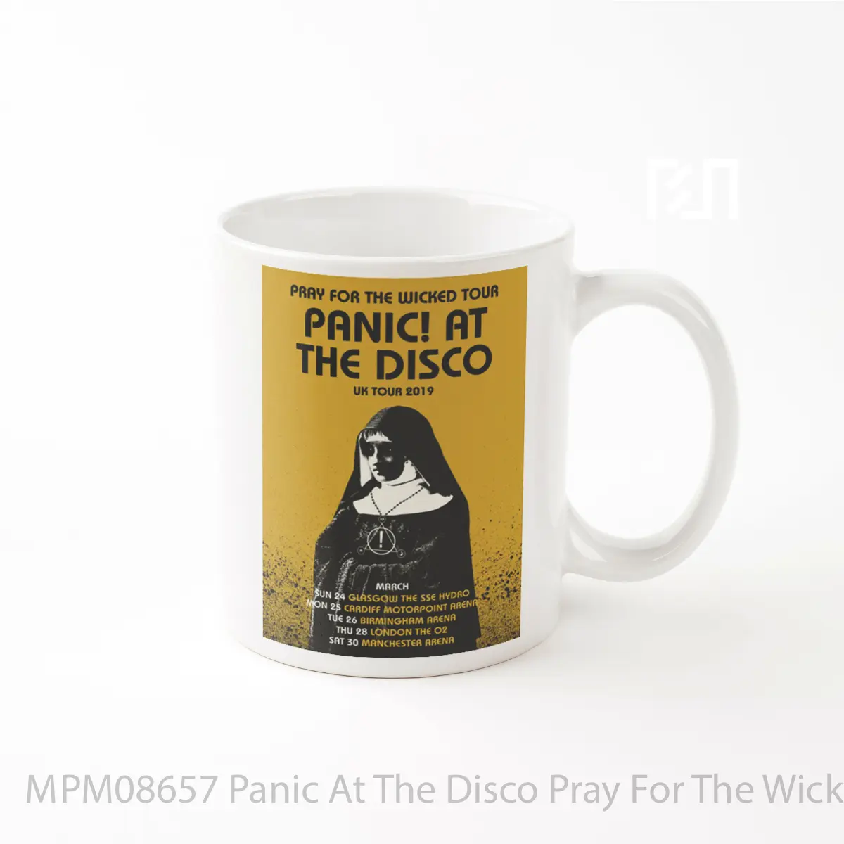 Mug Panic At The Disco Pray For The Wicked Uk Tour 2019 MPM08657