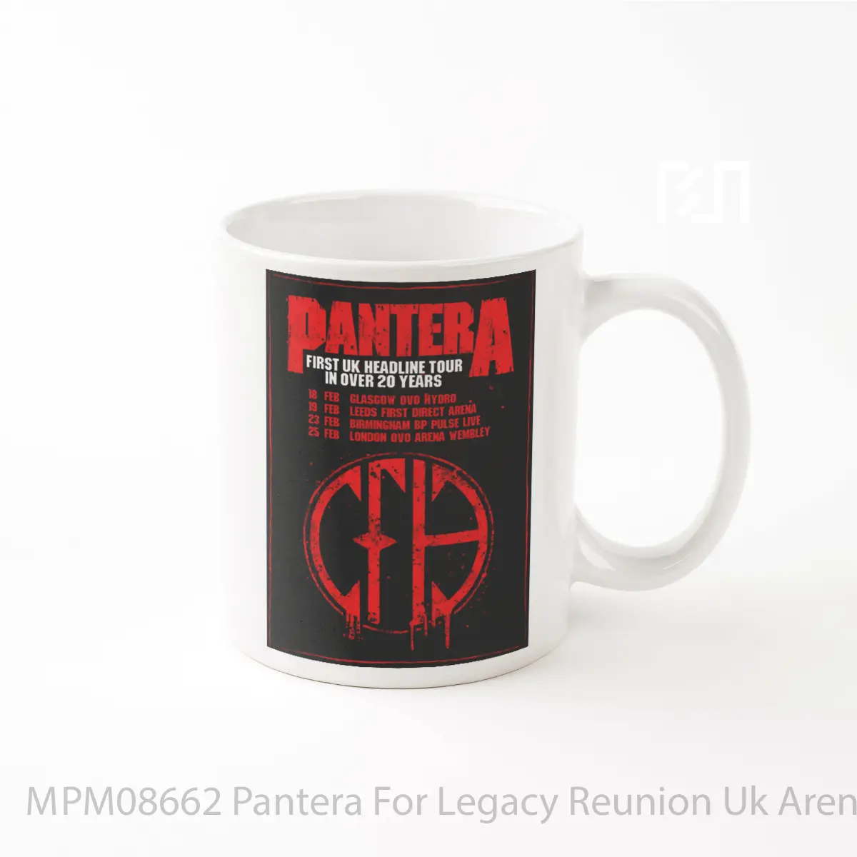 Mug Pantera For Legacy Reunion Uk Arena Tour 2025 1 MPM08662