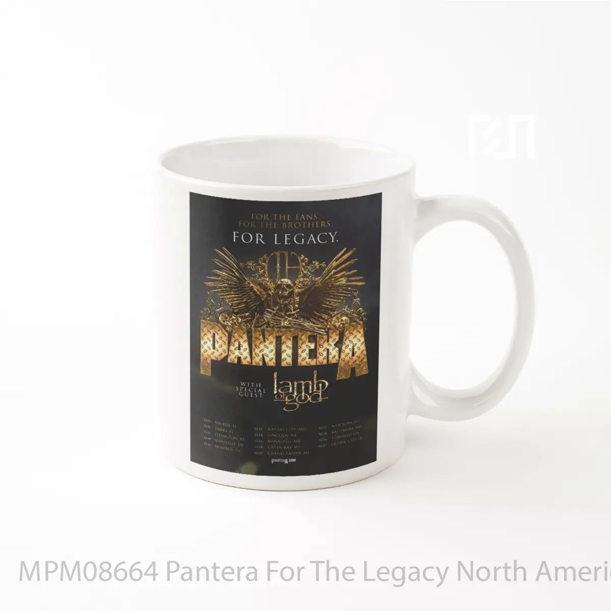 Mug Pantera For The Legacy North American Tour 2024 MPM08664