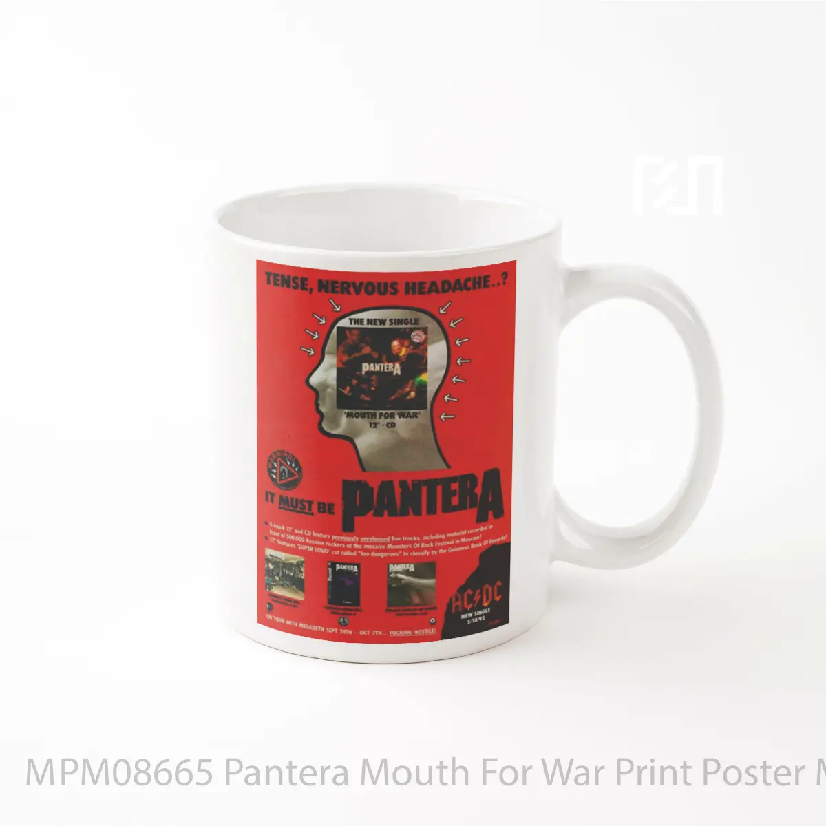 Mug Pantera Mouth For War Print MPM08665