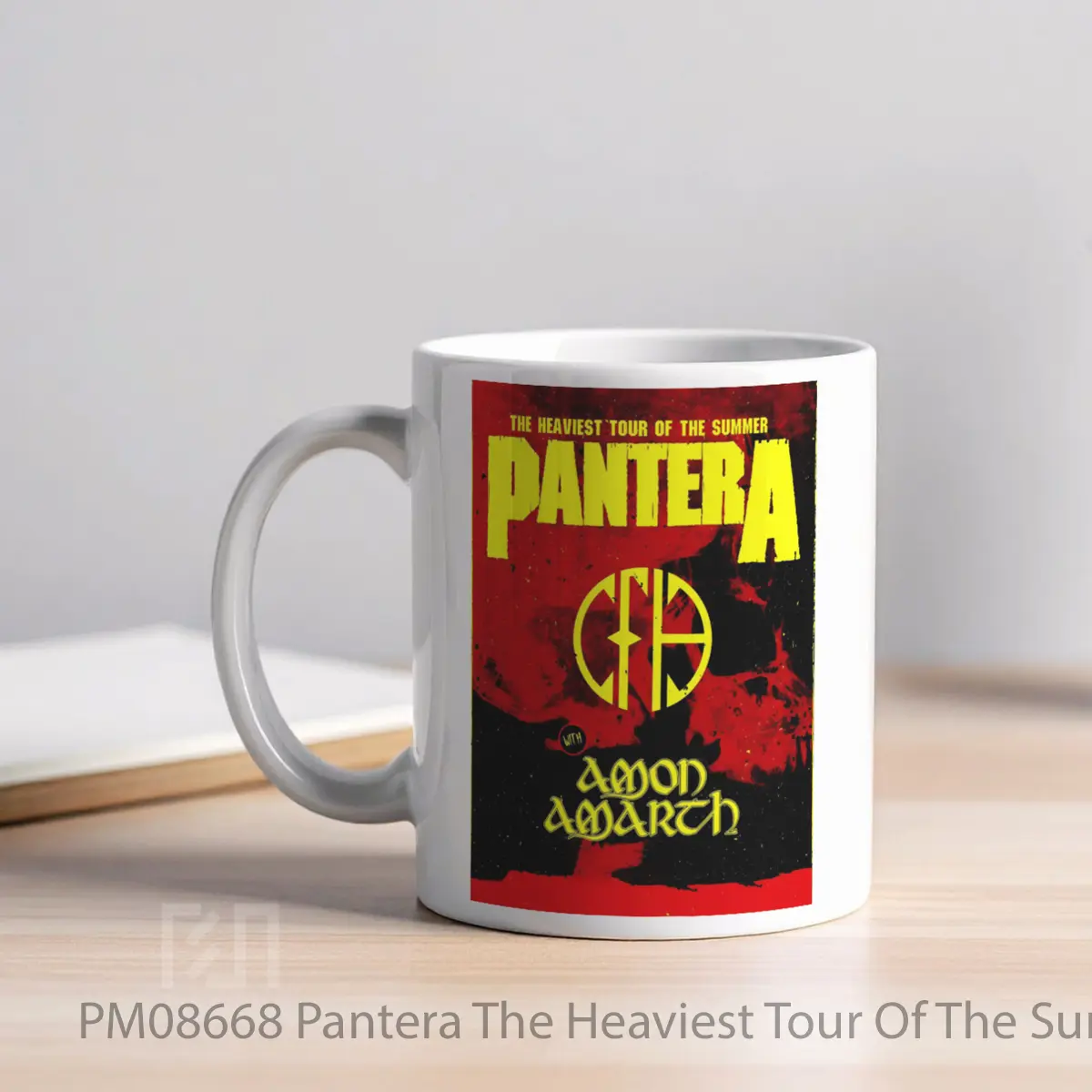 Mug Pantera The Heaviest Tour Of The Summer 2025 Poste MPM08668 - All-side / Desain