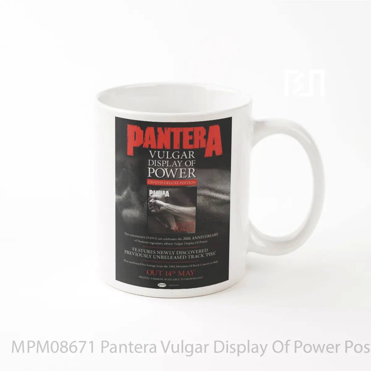 Mug Pantera Vulgar Display Of Power MPM08671
