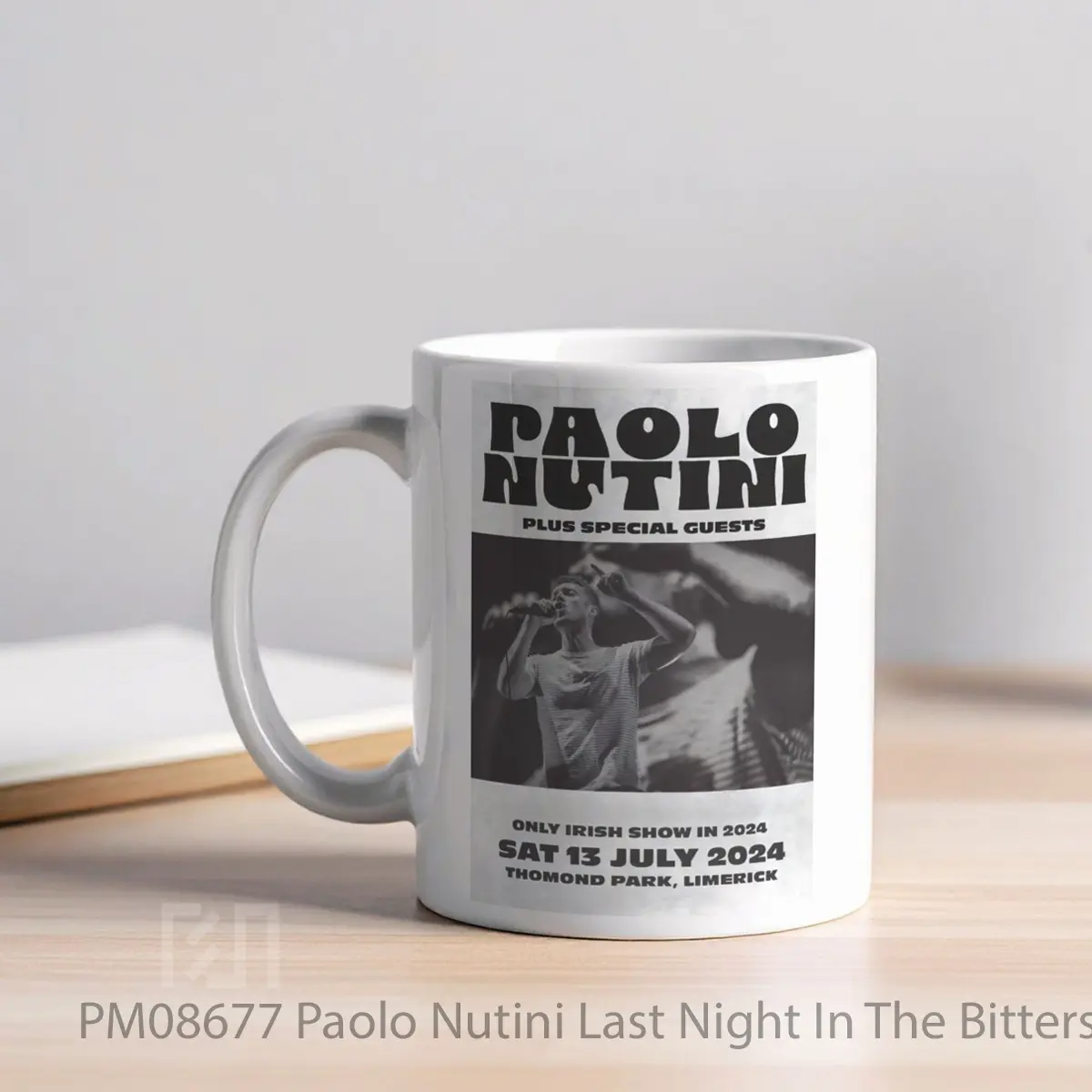 Mug Paolo Nutini Last Night In The Bittersweet 2024 To MPM08677 - All-side / Desain