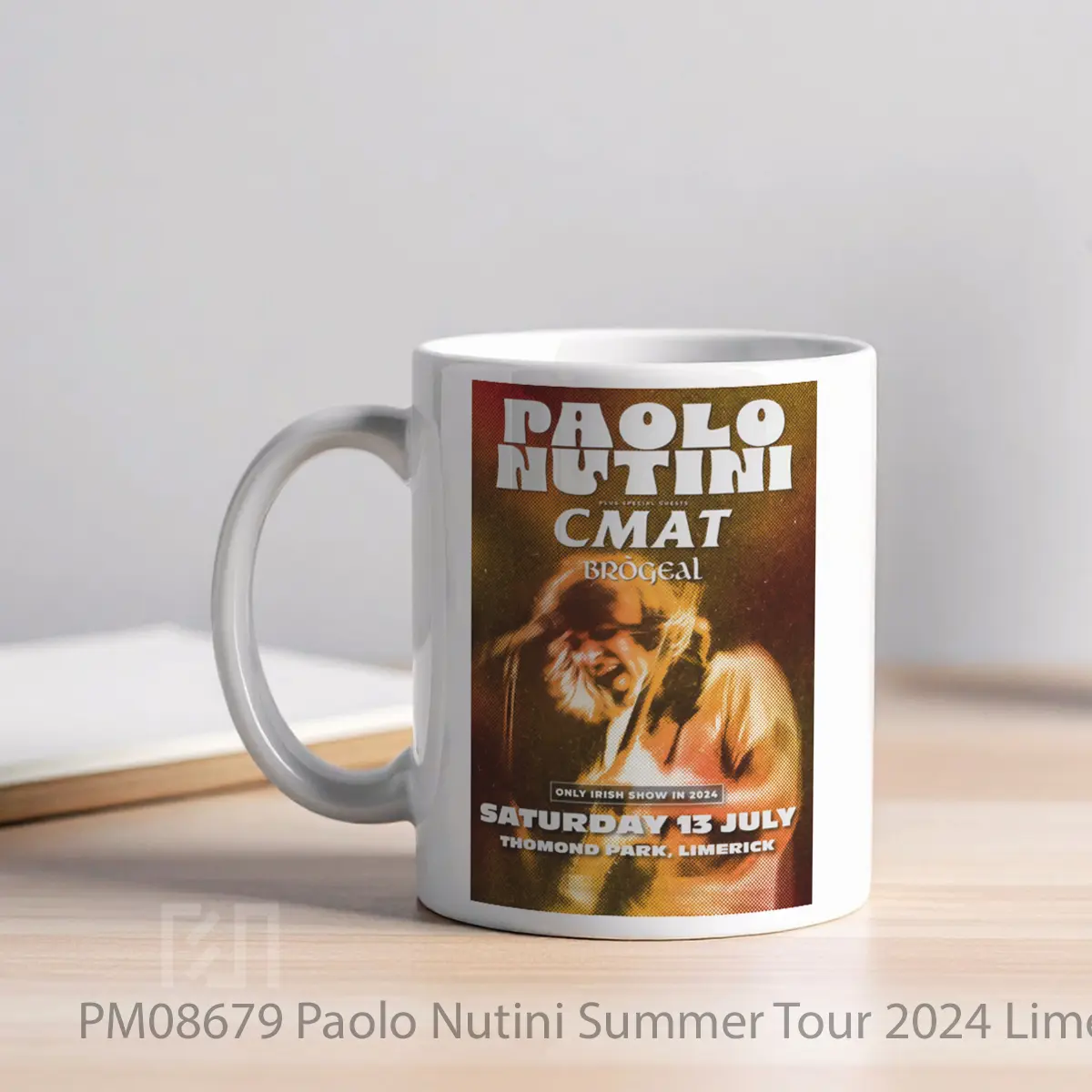 Mug Paolo Nutini Summer Tour 2024 Limerick Ireland MPM08679 - All-side / Desain
