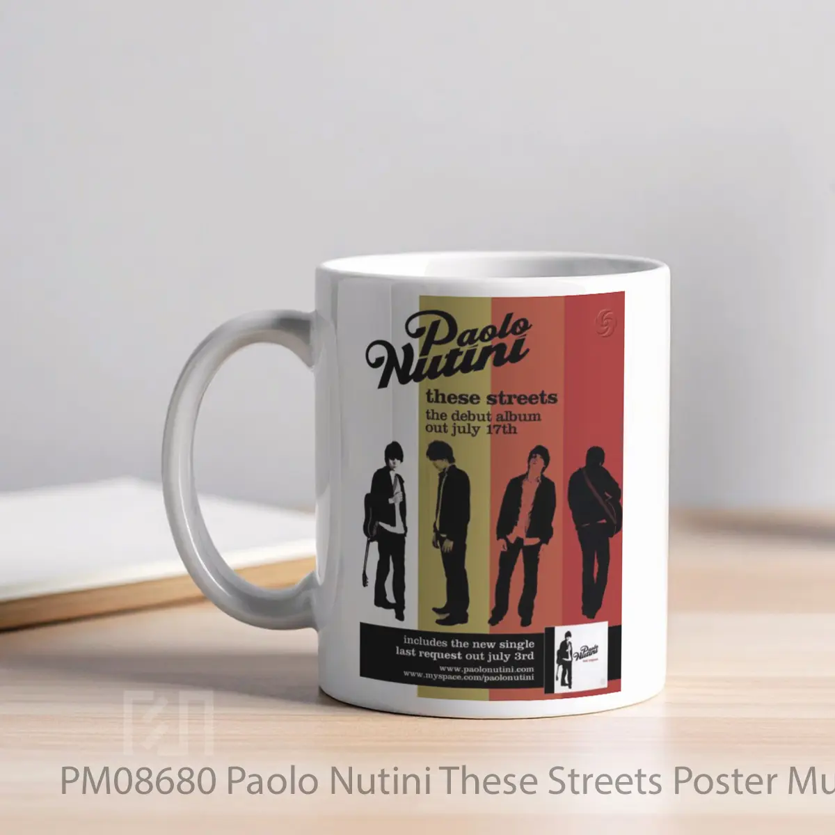 Mug Paolo Nutini These Streets MPM08680 - All-side / Desain