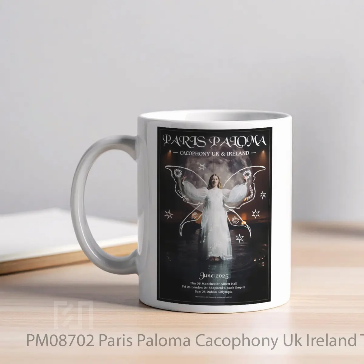 Mug Paris Paloma Cacophony Uk Ireland Tour 2025 Manchester MPM08702 - All-side / Desain