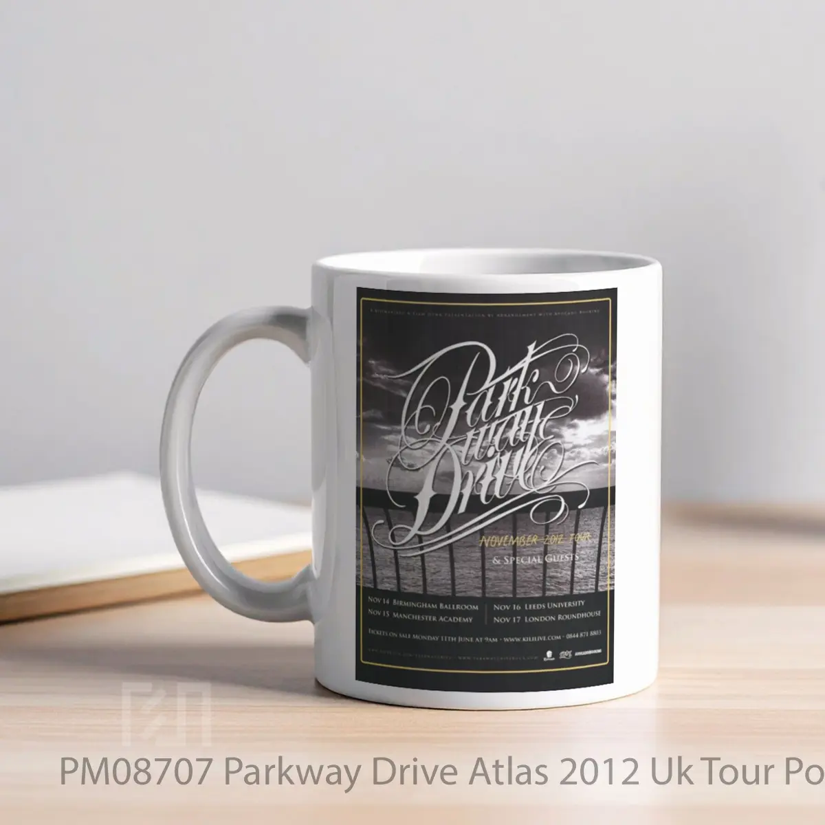 Mug Parkway Drive Atlas 2012 Uk Tour MPM08707 - All-side / Desain