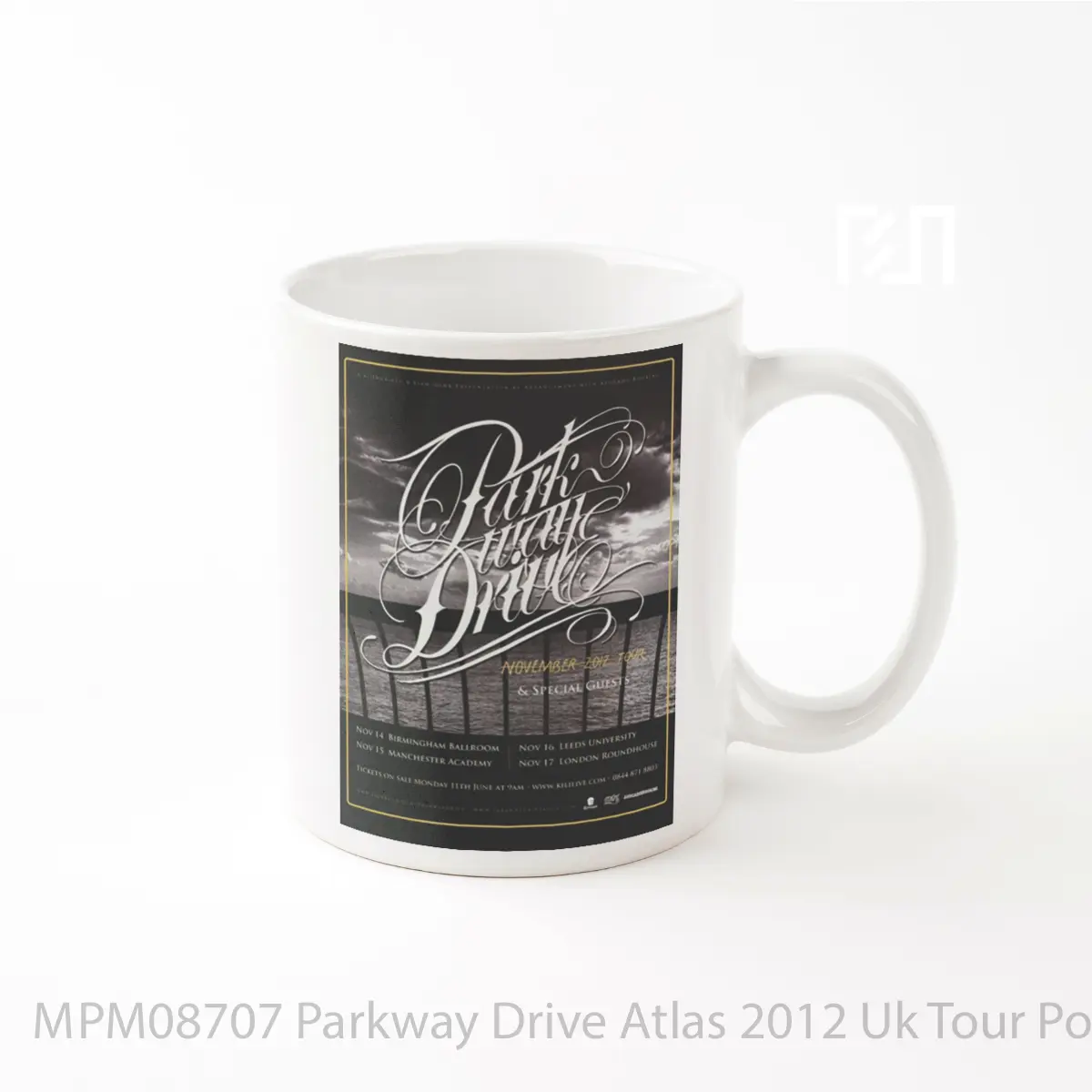 Mug Parkway Drive Atlas 2012 Uk Tour MPM08707