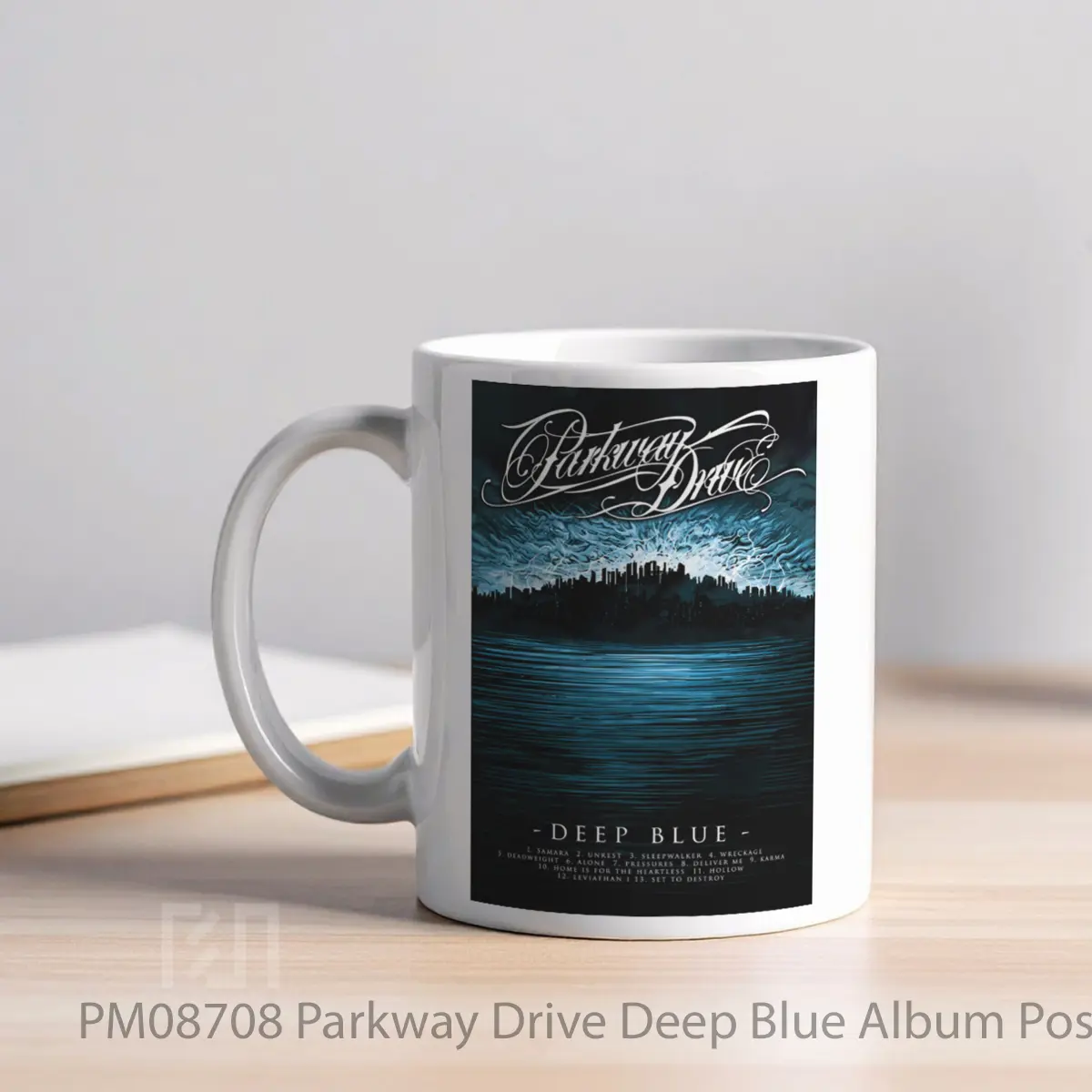 Mug Parkway Drive Deep Blue Album MPM08708 - All-side / Desain