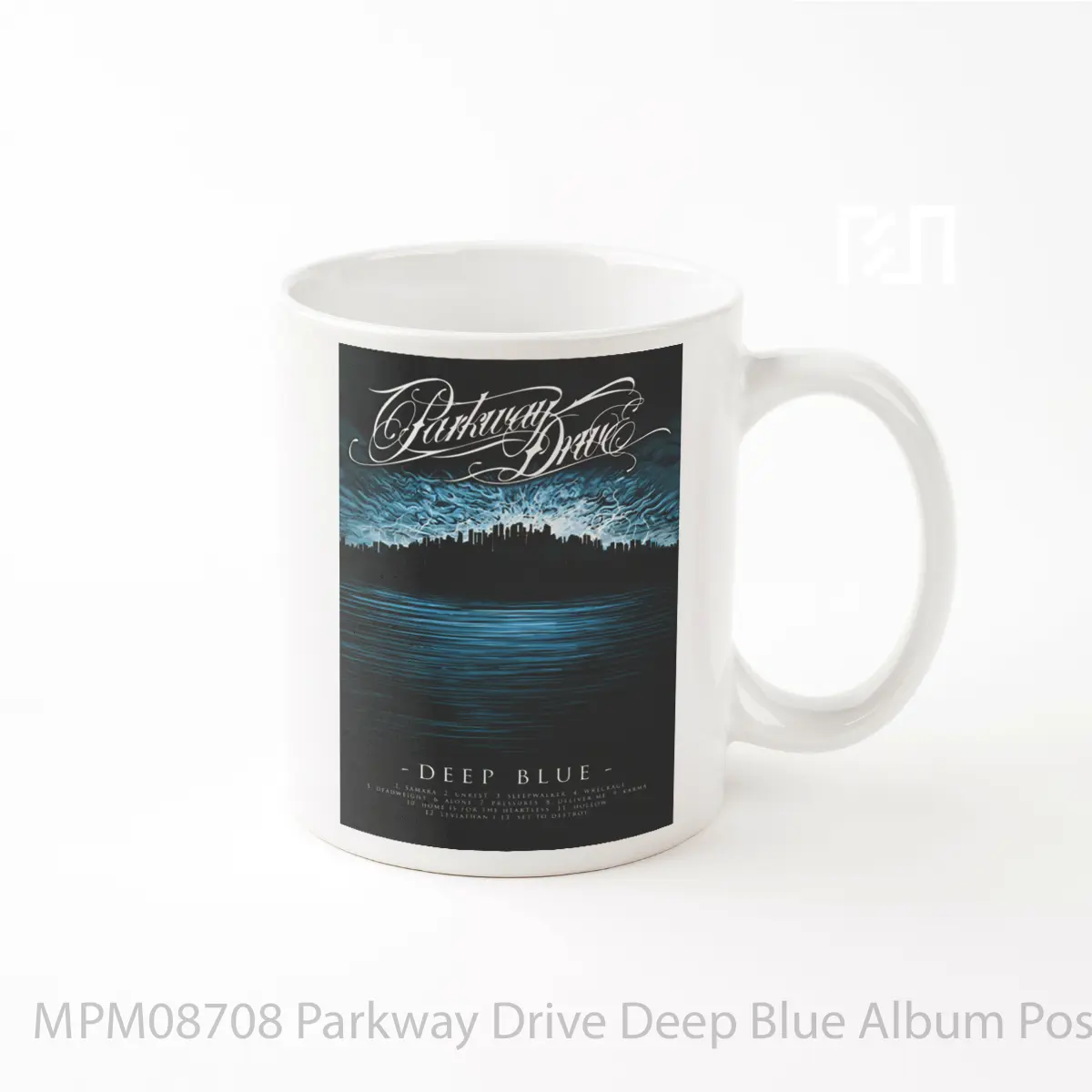 Mug Parkway Drive Deep Blue Album MPM08708