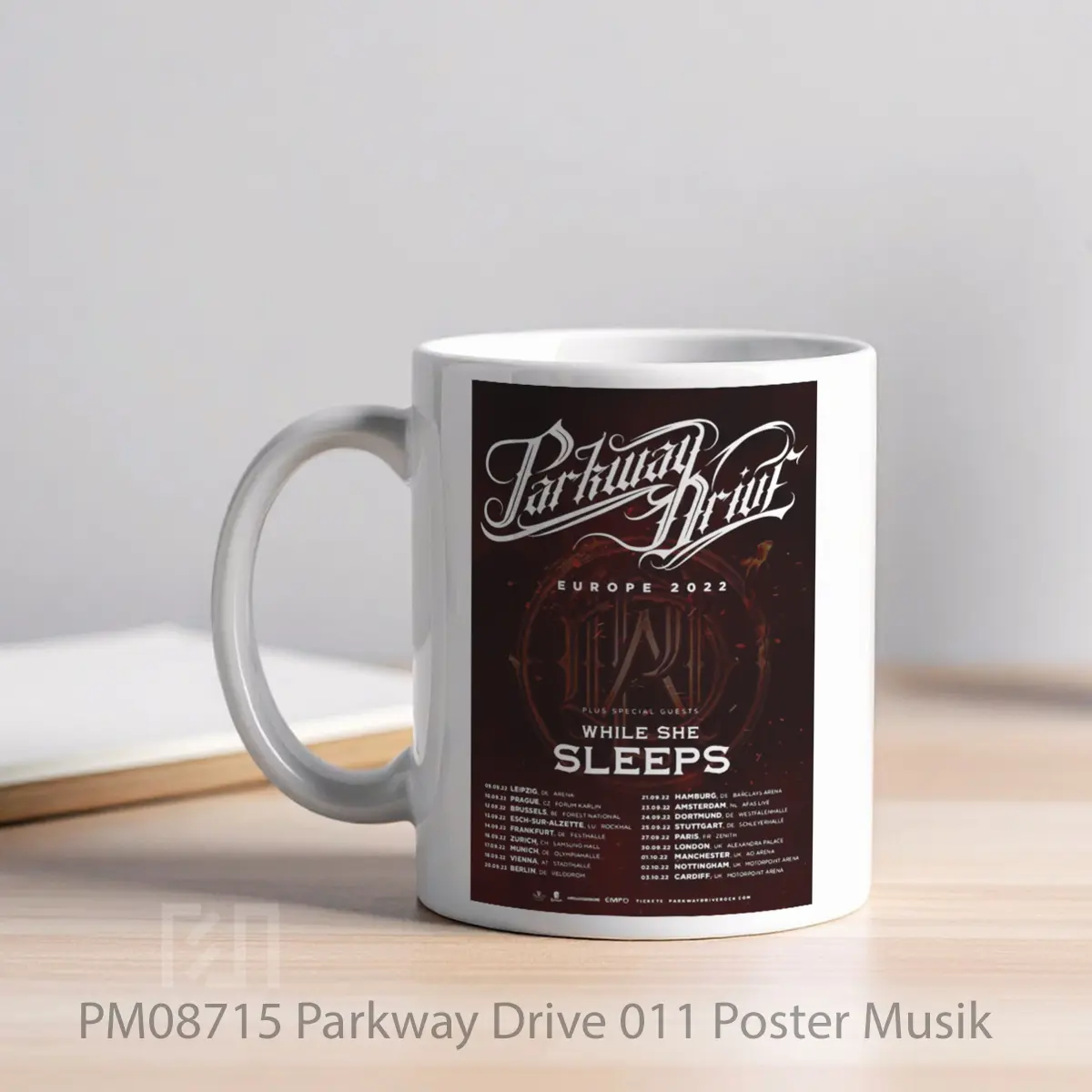 Mug Parkway Drive 011 MPM08715 - All-side / Desain