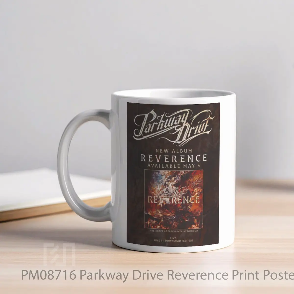 Mug Parkway Drive Reverence Print MPM08716 - All-side / Desain
