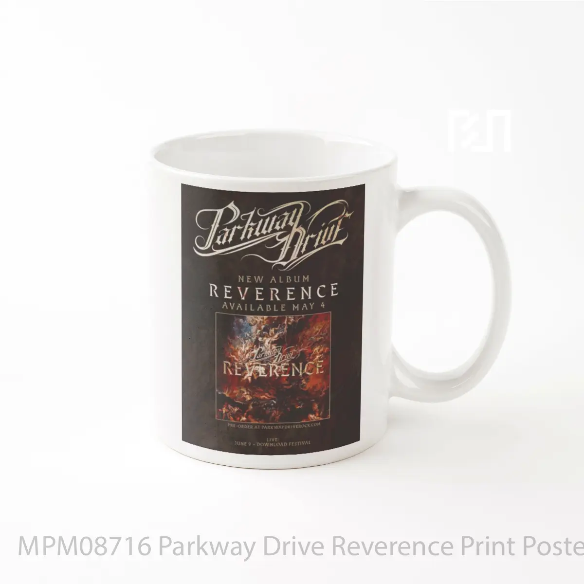 Mug Parkway Drive Reverence Print MPM08716