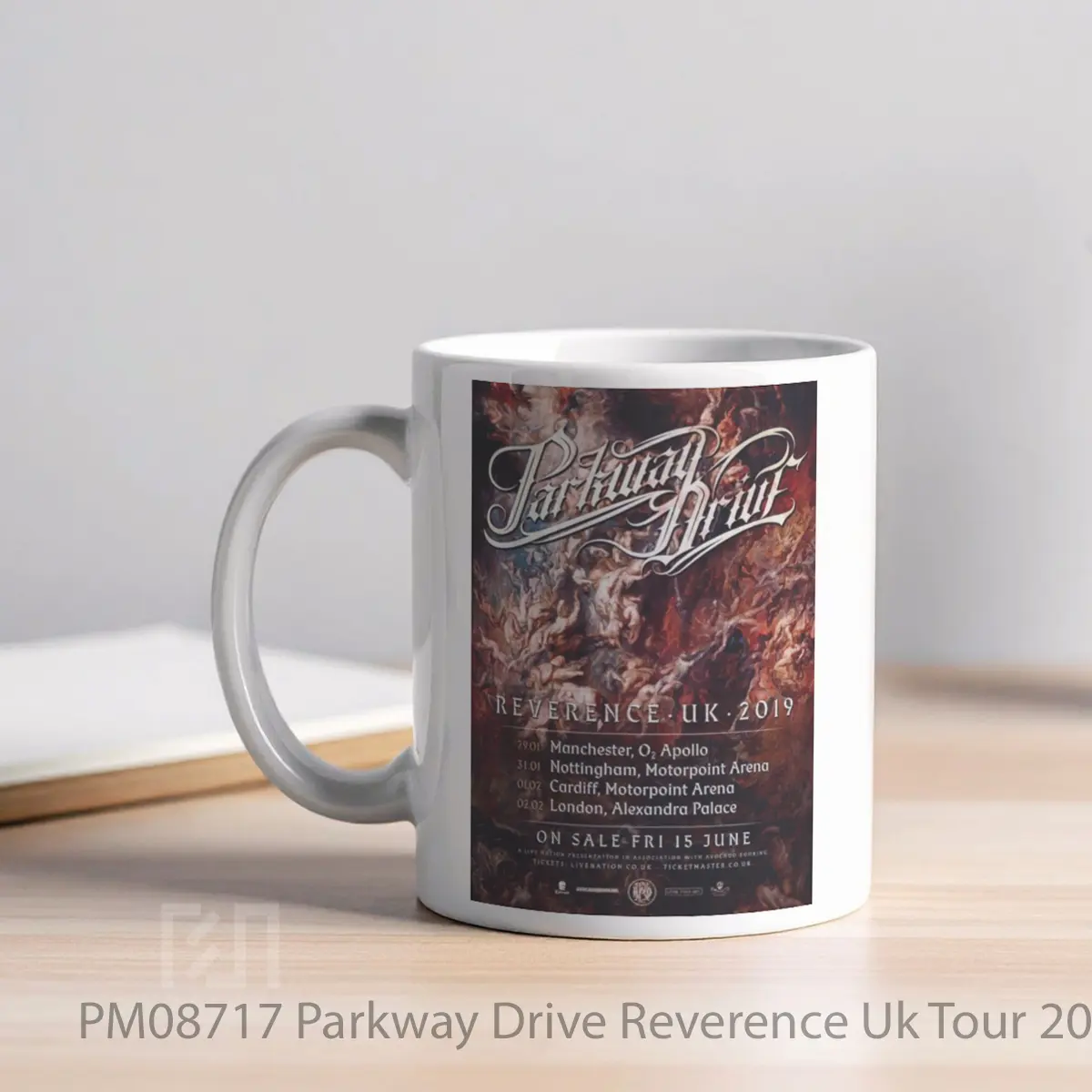 Mug Parkway Drive Reverence Uk Tour 2019 MPM08717 - All-side / Desain