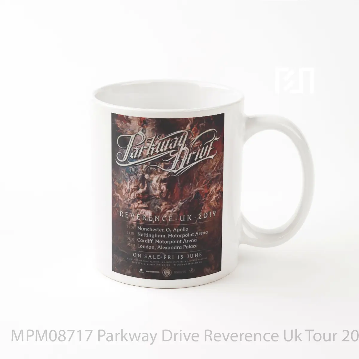 Mug Parkway Drive Reverence Uk Tour 2019 MPM08717