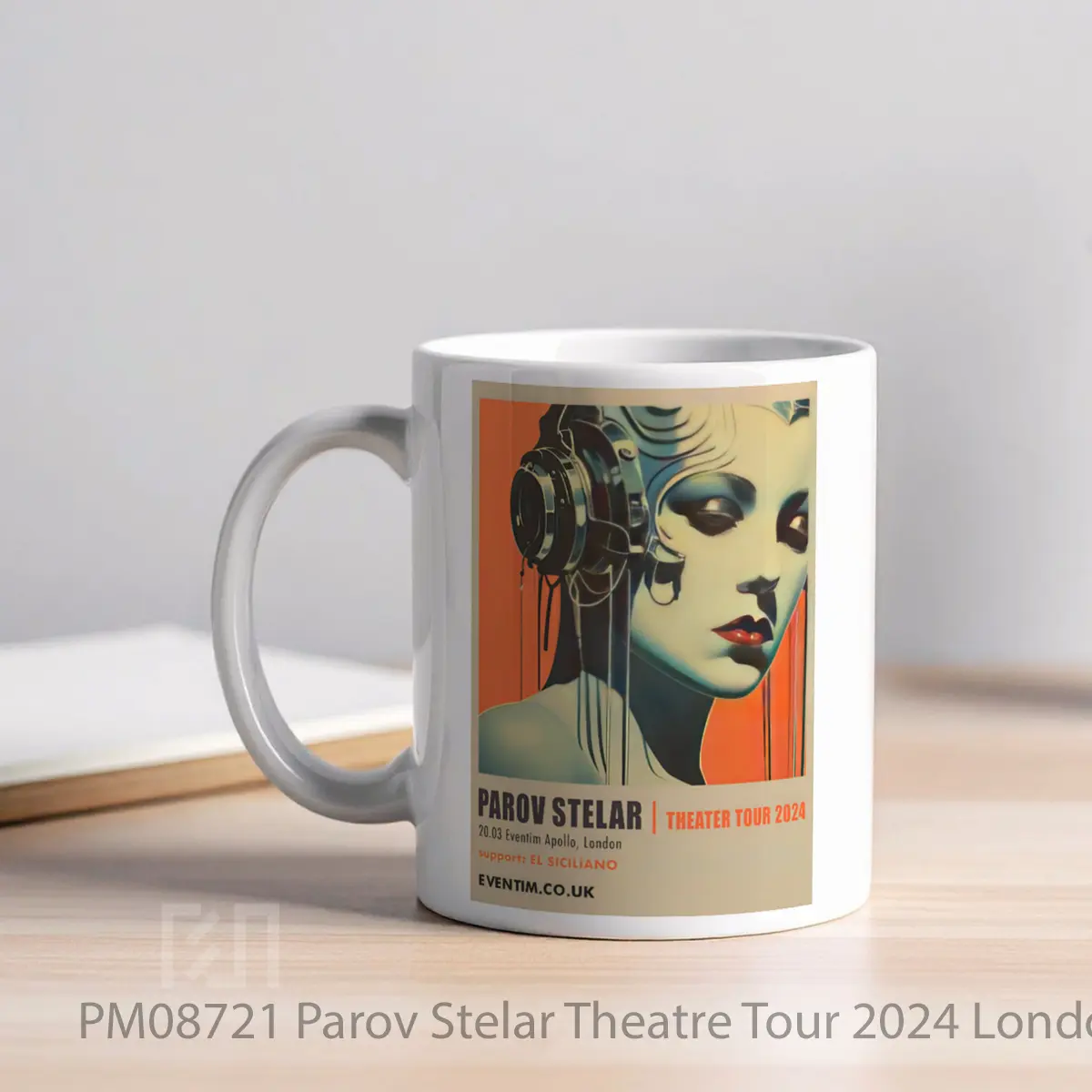 Mug Parov Stelar Theatre Tour 2024 London Eventim Apollo MPM08721 - All-side / Desain