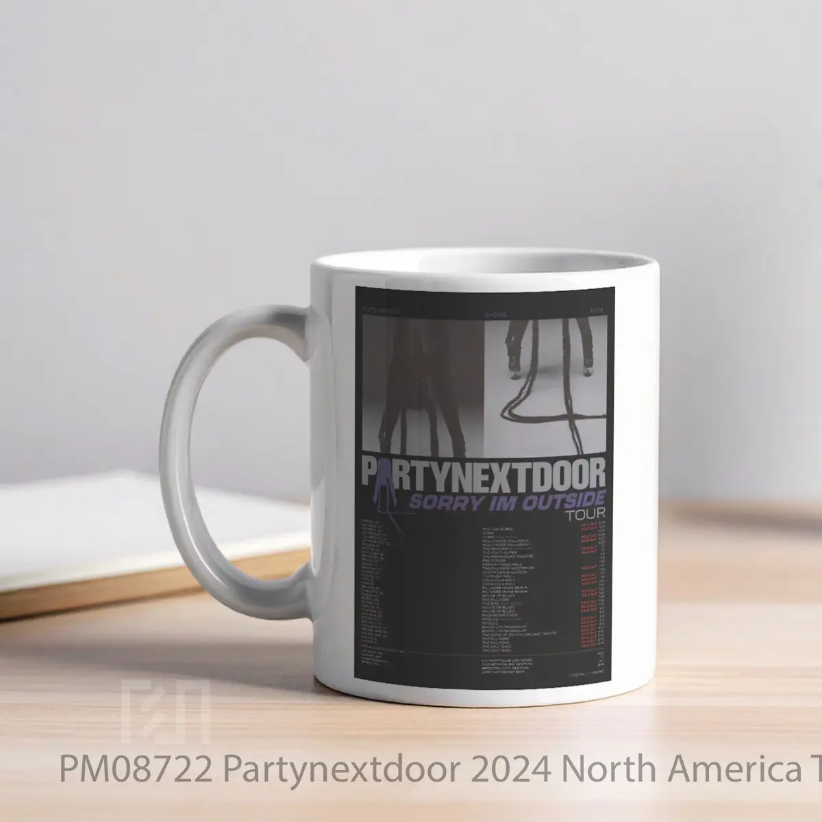 Mug Partynextdoor 2024 North America Tour MPM08722 - All-side / Desain