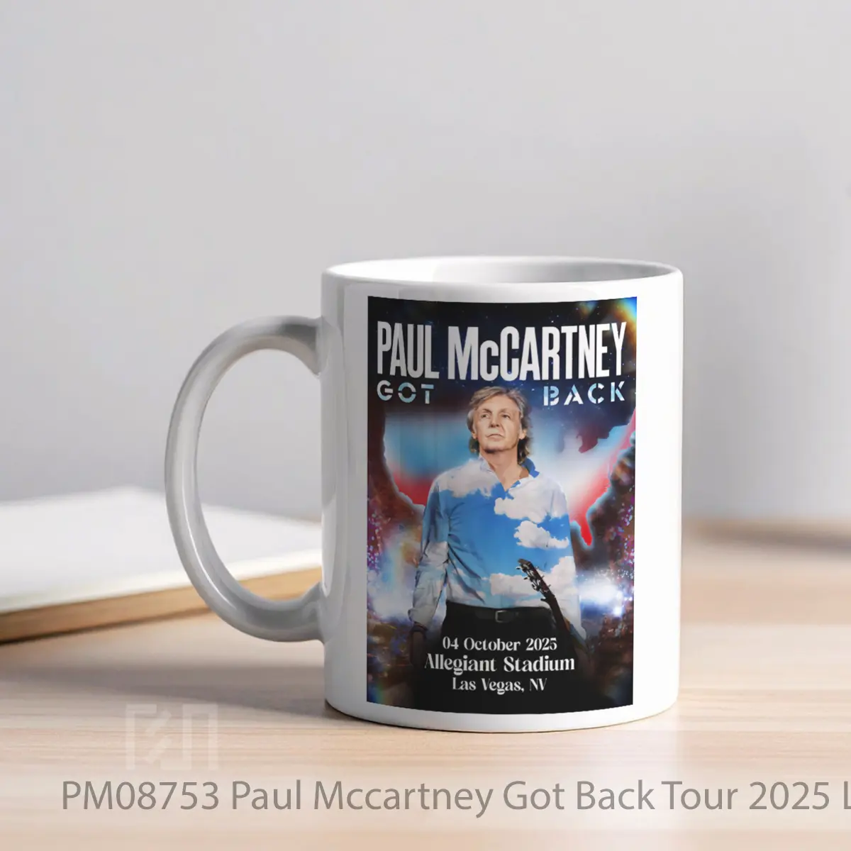 Mug Paul Mccartney Got Back Tour 2025 Las Vegas Allegiant Stadium MPM08753 - All-side / Desain