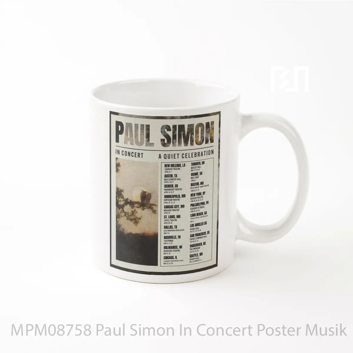 Mug Paul Simon In Concert MPM08758