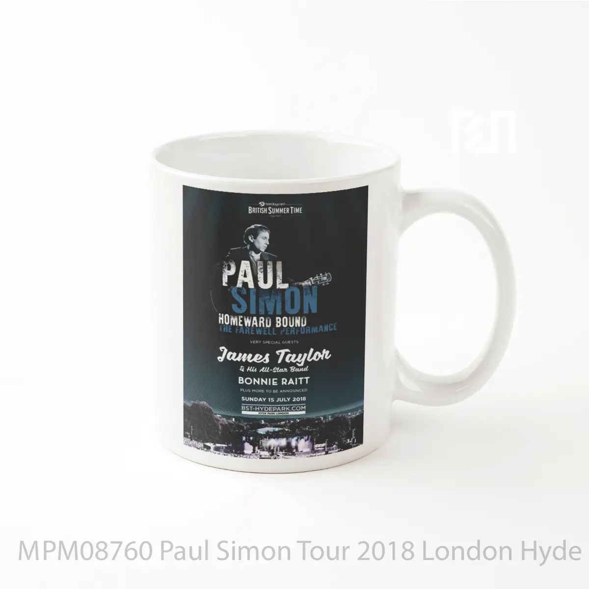 Mug Paul Simon Tour 2018 London Hyde Park MPM08760