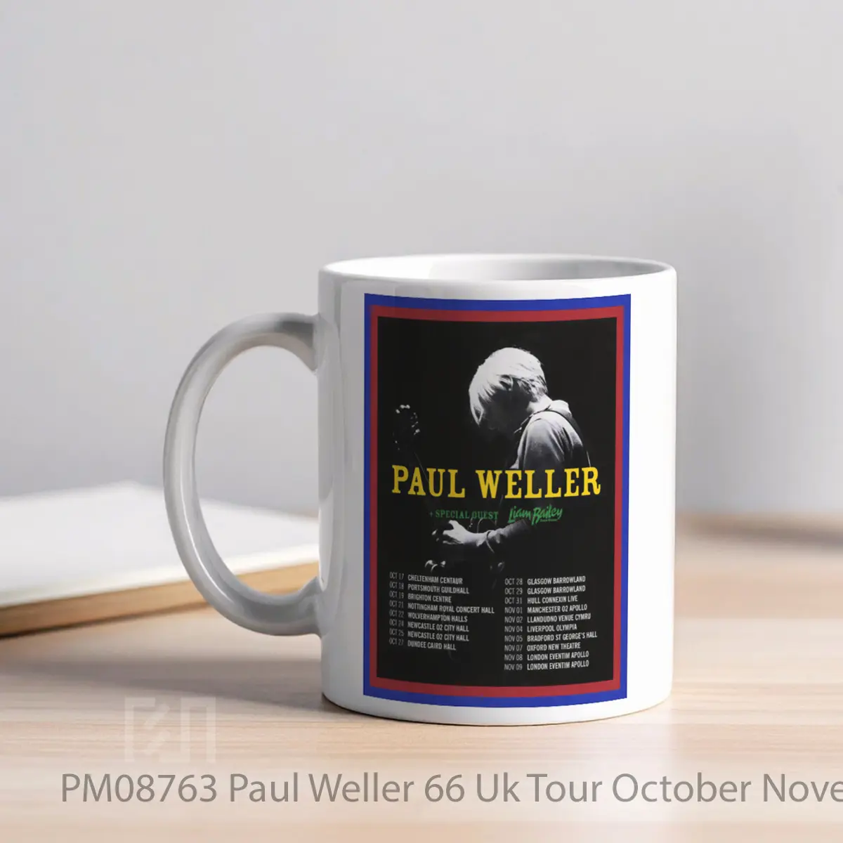 Mug Paul Weller 66 Uk Tour October November 2024 MPM08763 - All-side / Desain