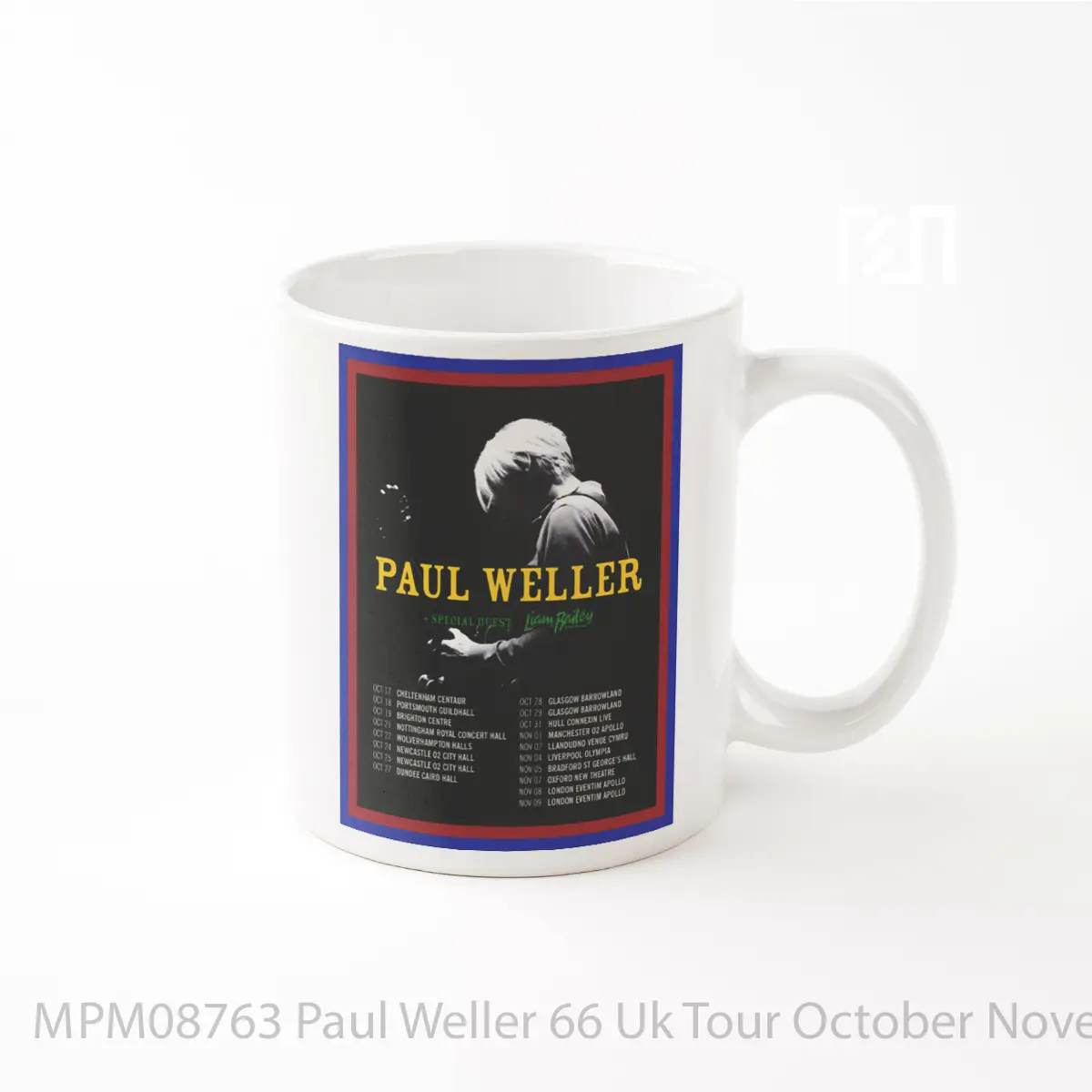 Mug Paul Weller 66 Uk Tour October November 2024 MPM08763