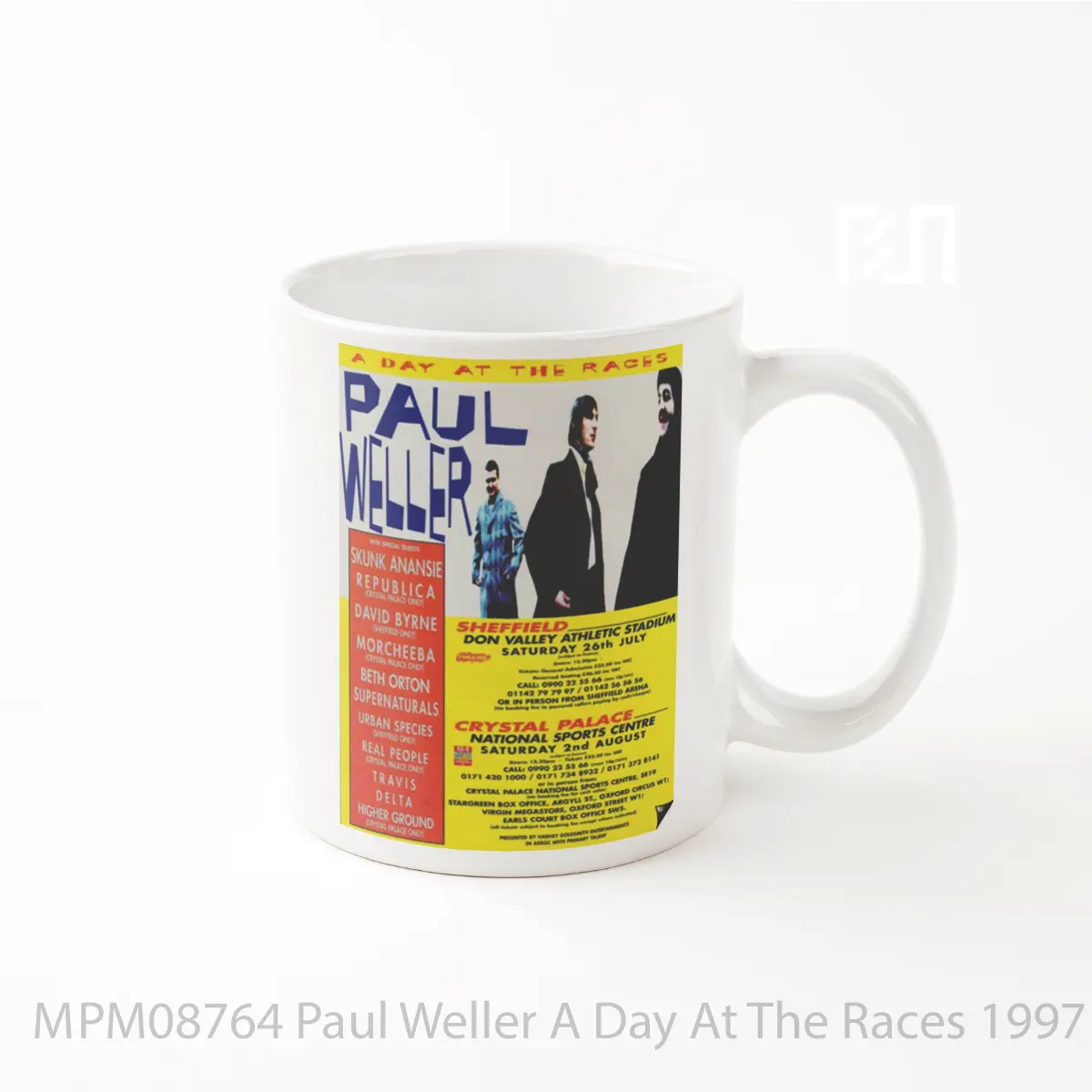 Mug Paul Weller A Day At The Races 1997 Print 1 MPM08764