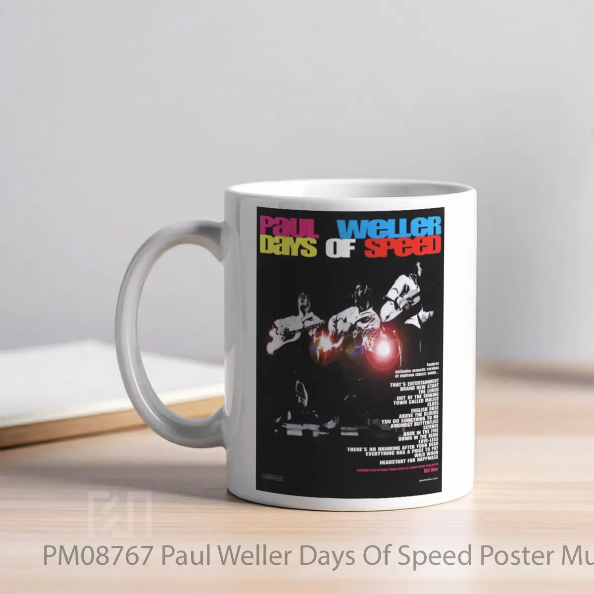Mug Paul Weller Days Of Speed MPM08767 - All-side / Desain