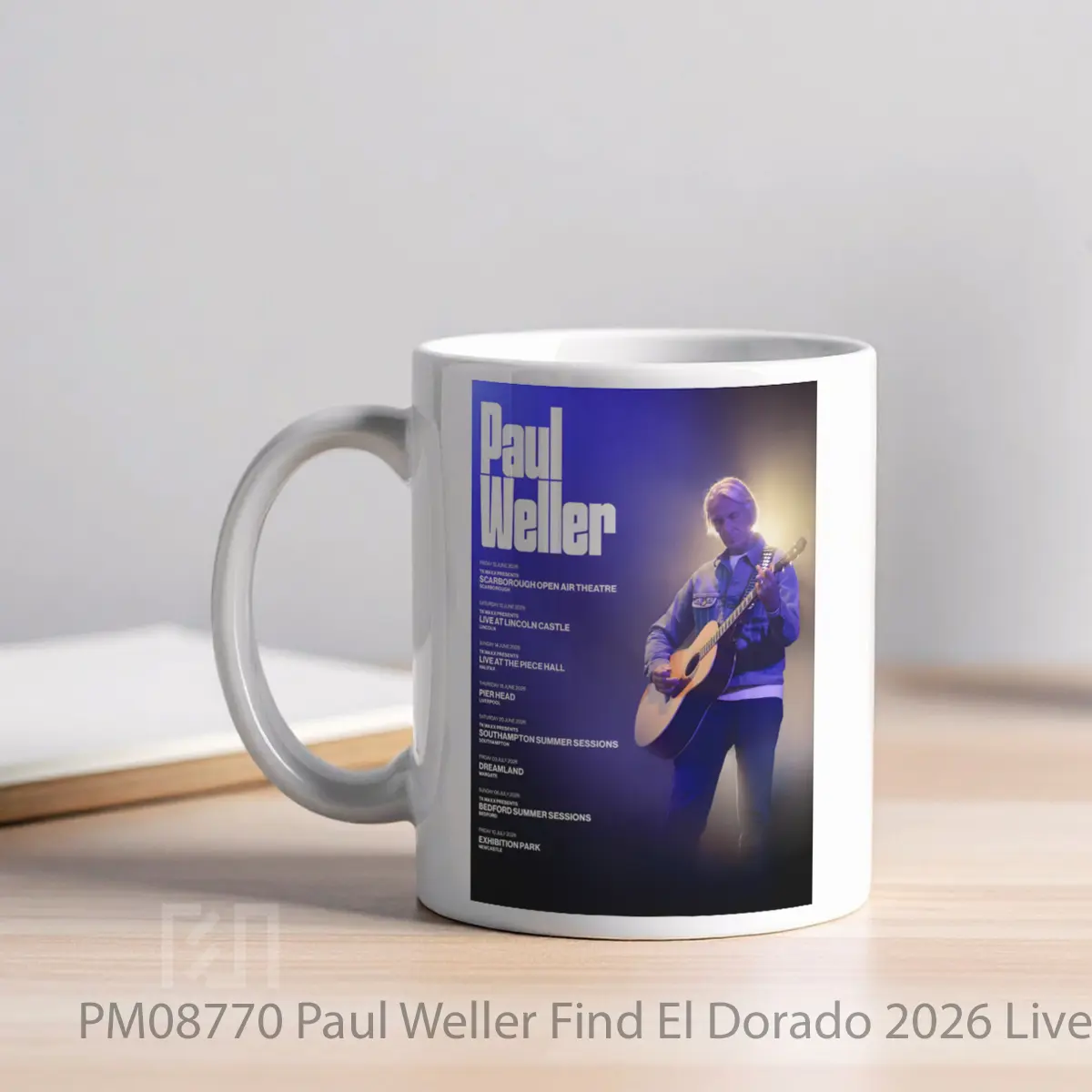 Mug Paul Weller Find El Dorado 2026 Live Summer Uk Tour MPM08770 - All-side / Desain