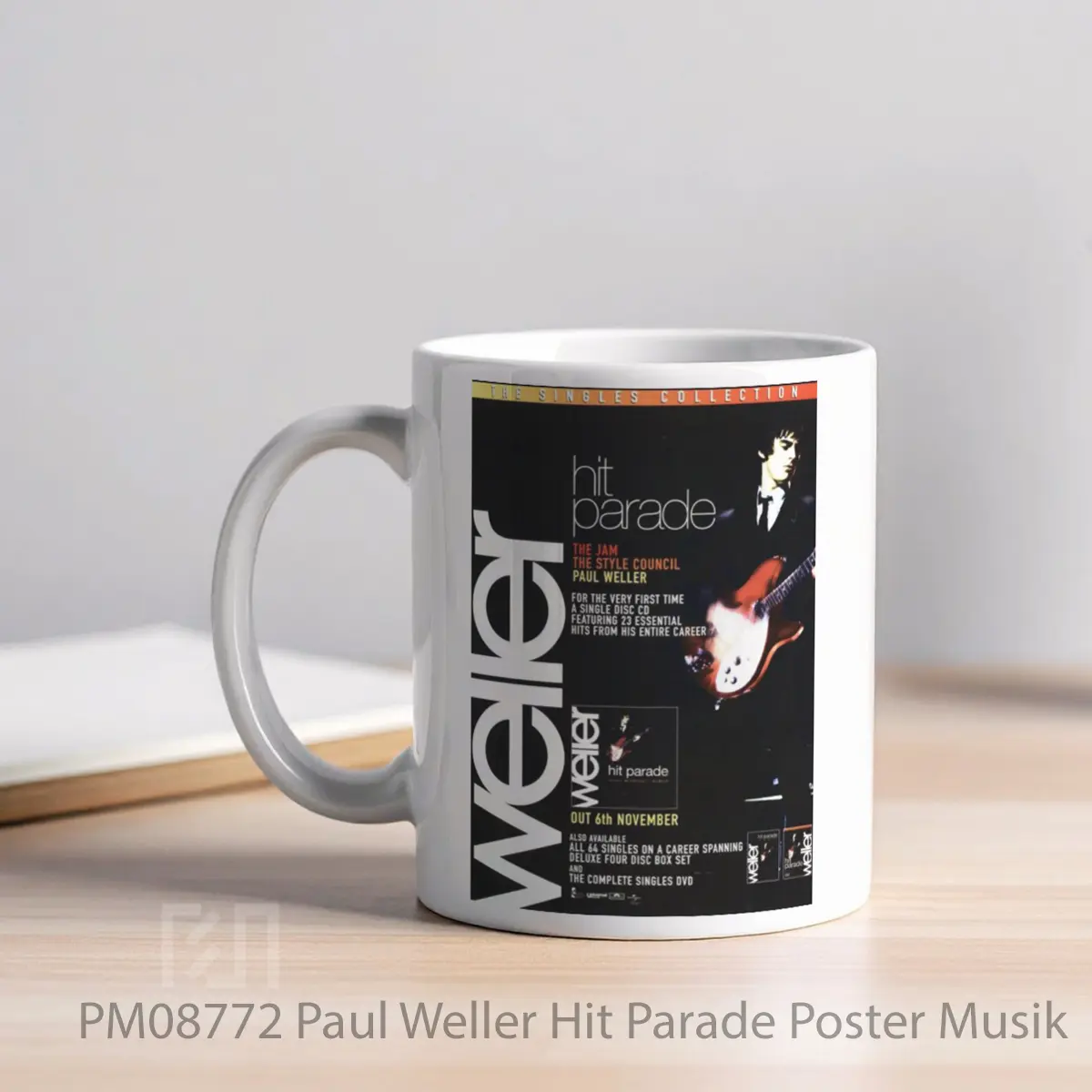 Mug Paul Weller Hit Parade MPM08772 - All-side / Desain