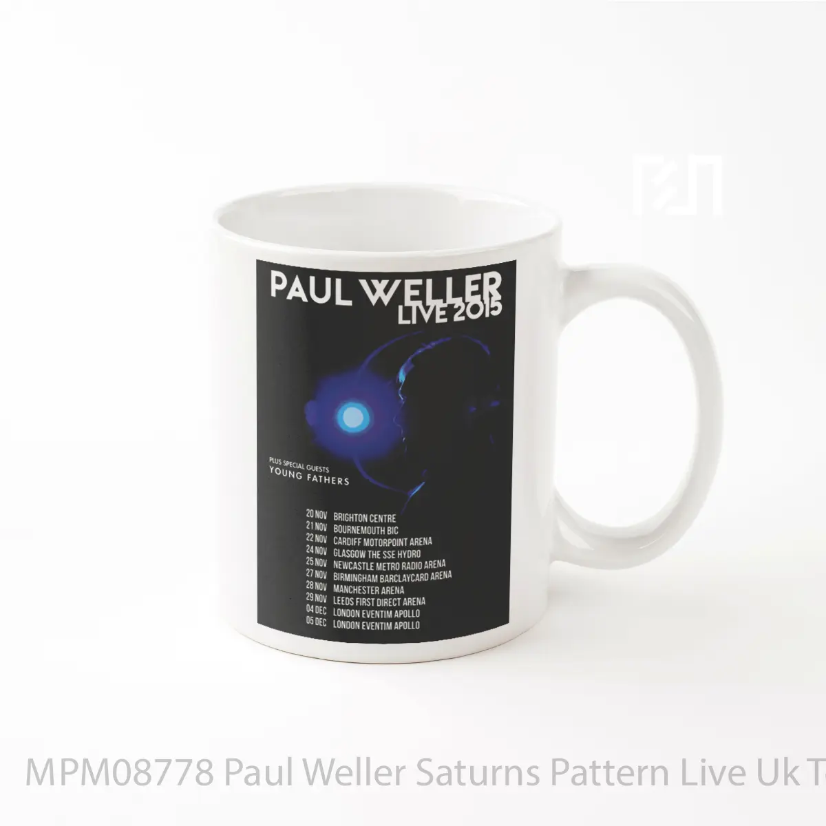 Mug Paul Weller Saturns Pattern Live Uk Tour 2015 MPM08778