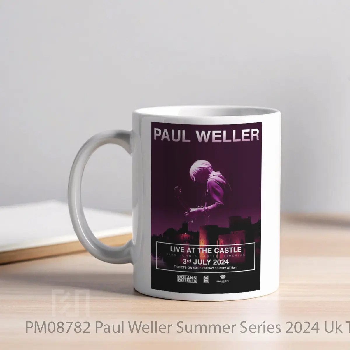 Mug Paul Weller Summer Series 2024 Uk Tour MPM08782 - All-side / Desain