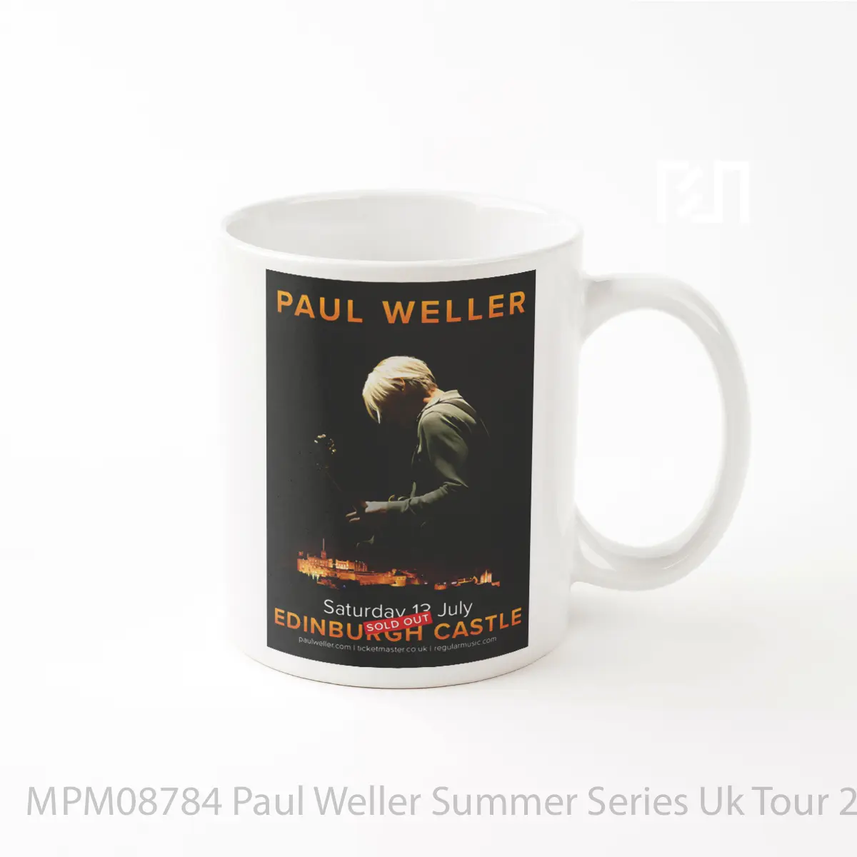 Mug Paul Weller Summer Series Uk Tour 2024 Edinburgh MPM08784