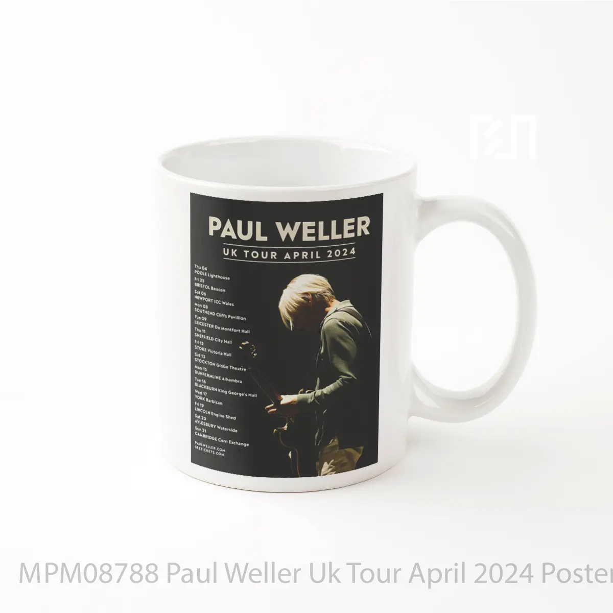 Mug Paul Weller Uk Tour April 2024 MPM08788