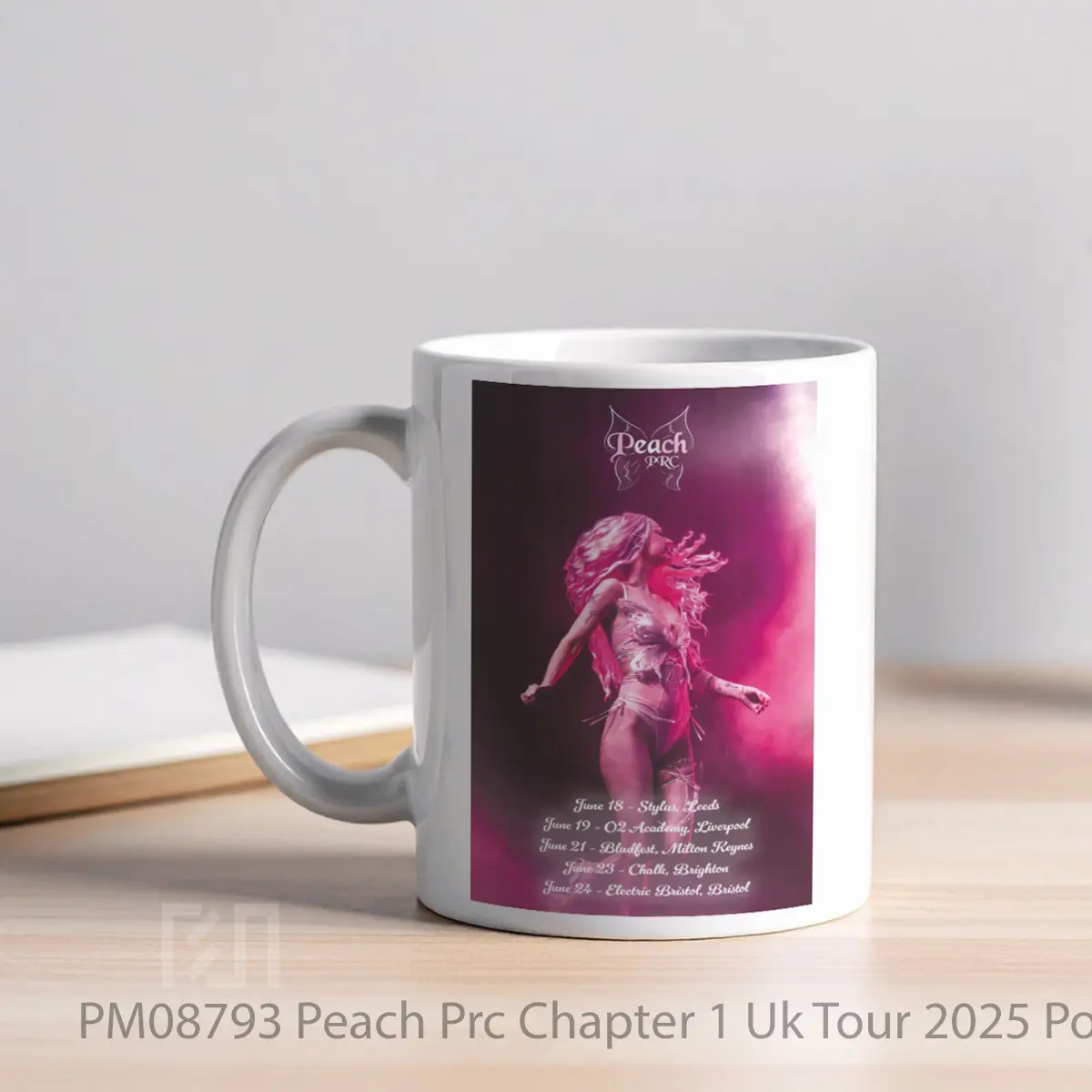 Mug Peach Prc Chapter 1 Uk Tour 2025 MPM08793 - All-side / Desain