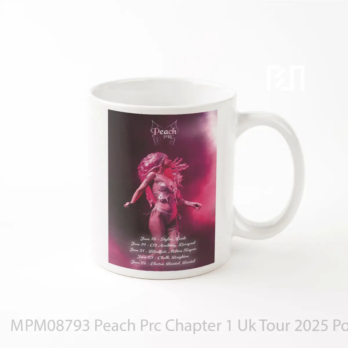 Mug Peach Prc Chapter 1 Uk Tour 2025 MPM08793
