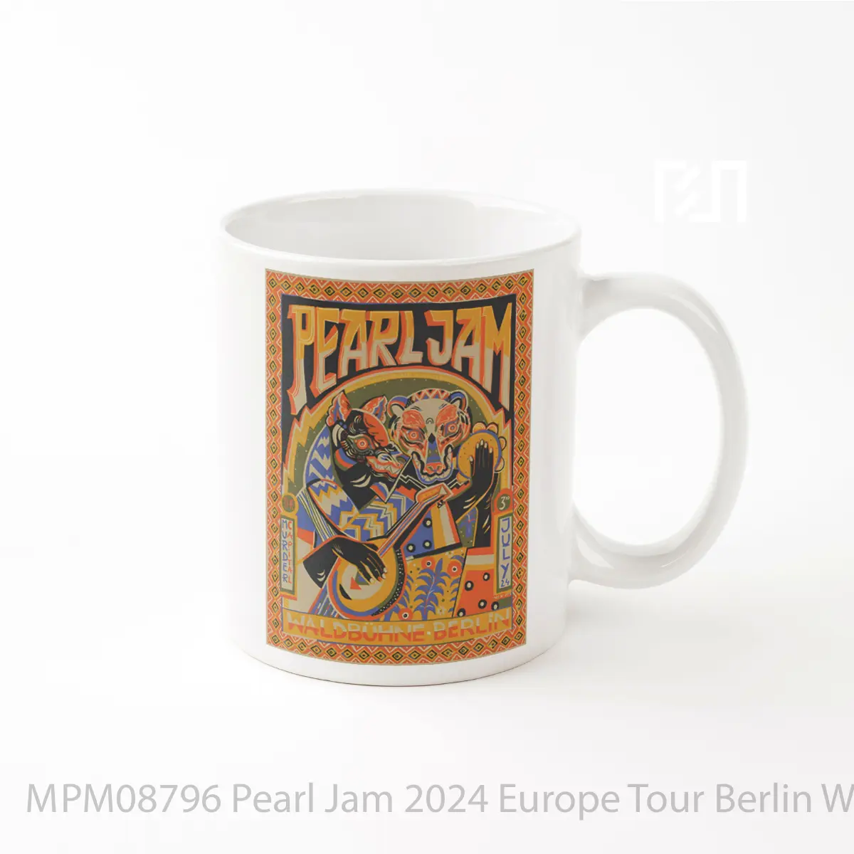 Mug Pearl Jam 2024 Europe Tour Berlin Waldb Hne MPM08796