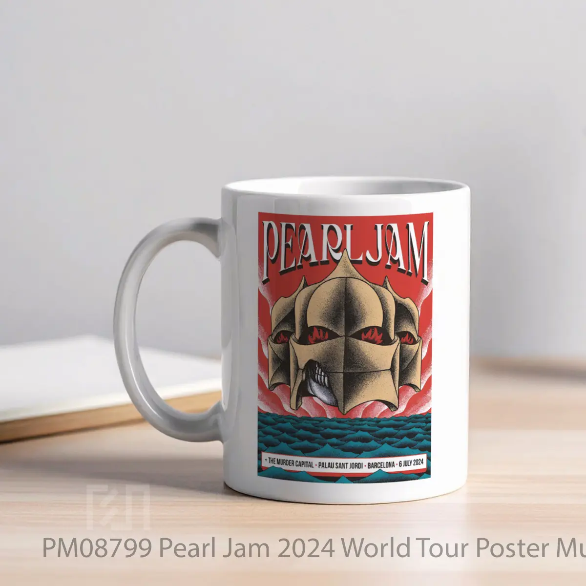 Mug Pearl Jam 2024 World Tour MPM08799 - All-side / Desain