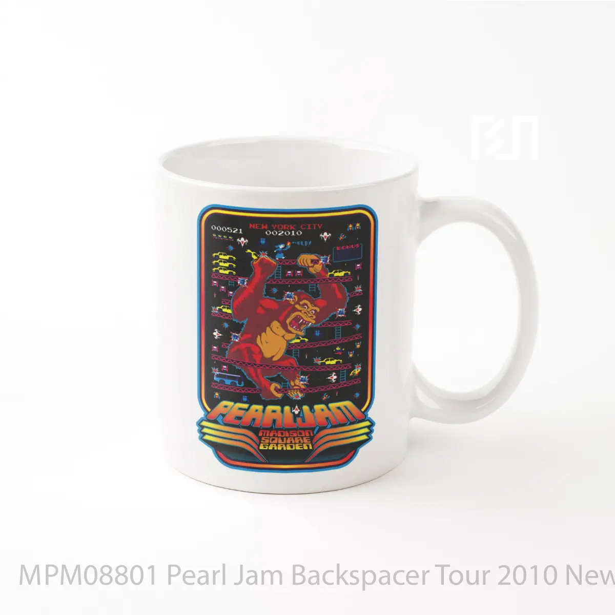 Mug Pearl Jam Backspacer Tour 2010 New York Madison Square Garden MPM08801