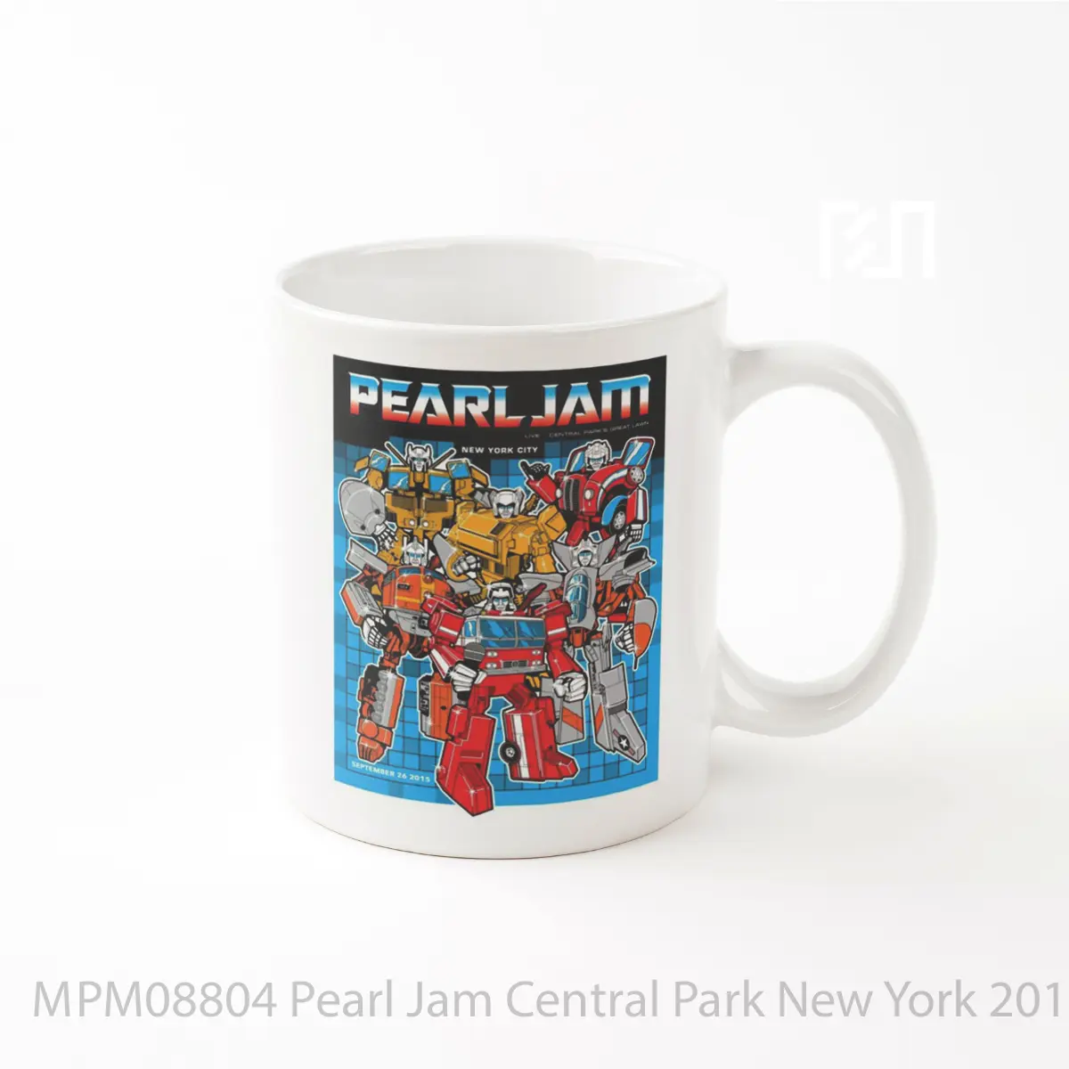 Mug Pearl Jam Central Park New York 2015 MPM08804