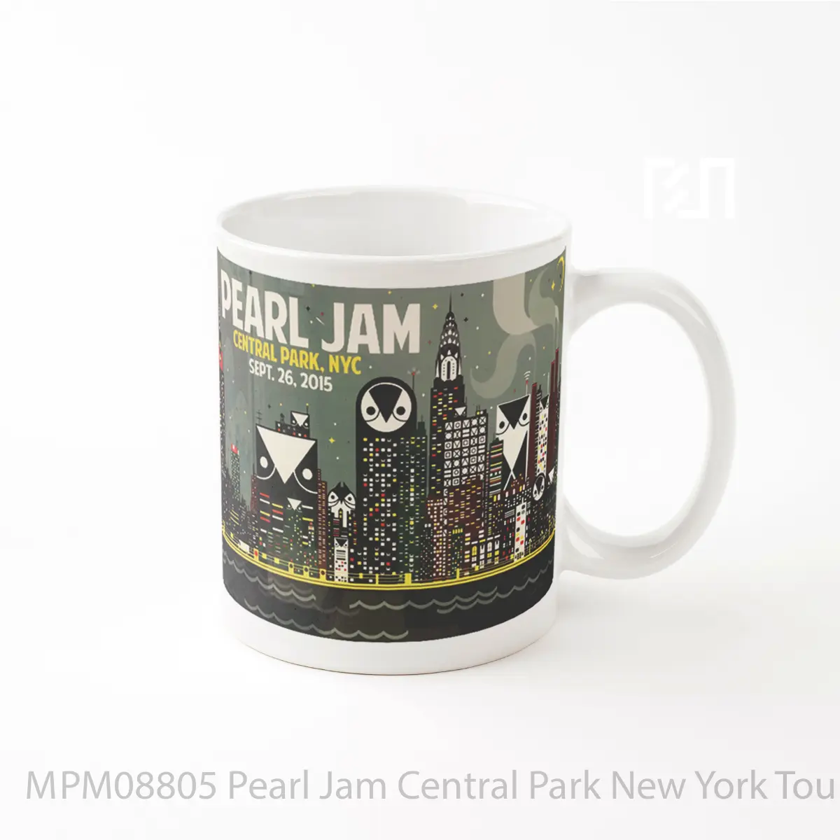 Mug Pearl Jam Central Park New York Tour 2015 MPM08805