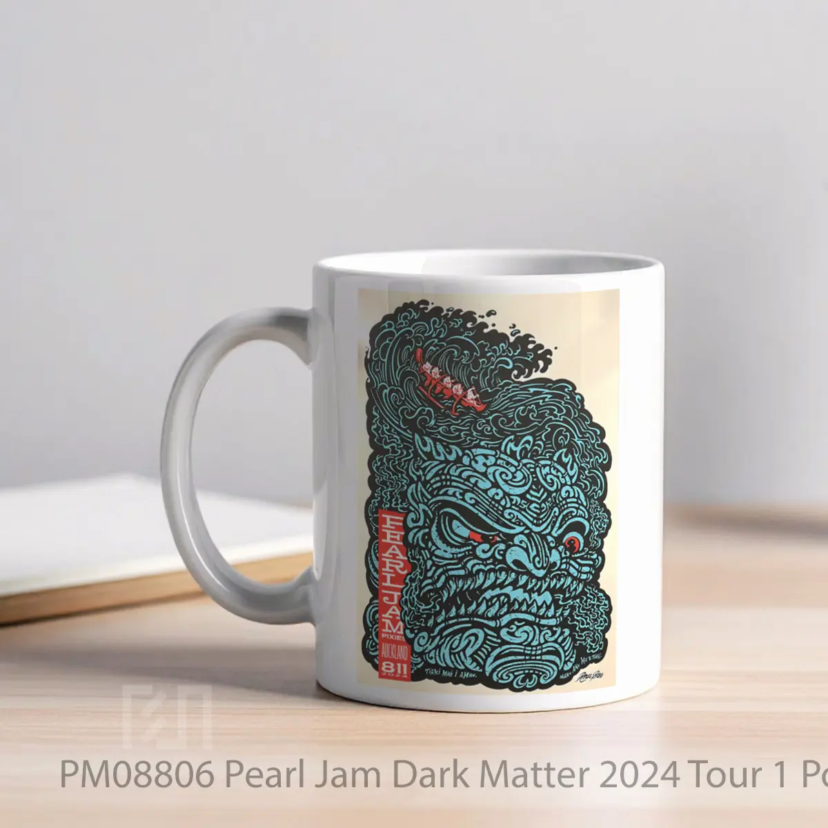 Mug Pearl Jam Dark Matter 2024 Tour 1 MPM08806 - All-side / Desain