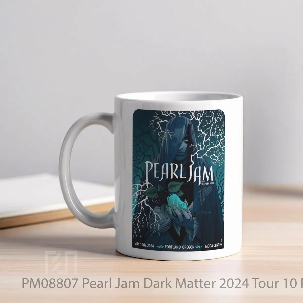 Mug Pearl Jam Dark Matter 2024 Tour 10 MPM08807 - All-side / Desain