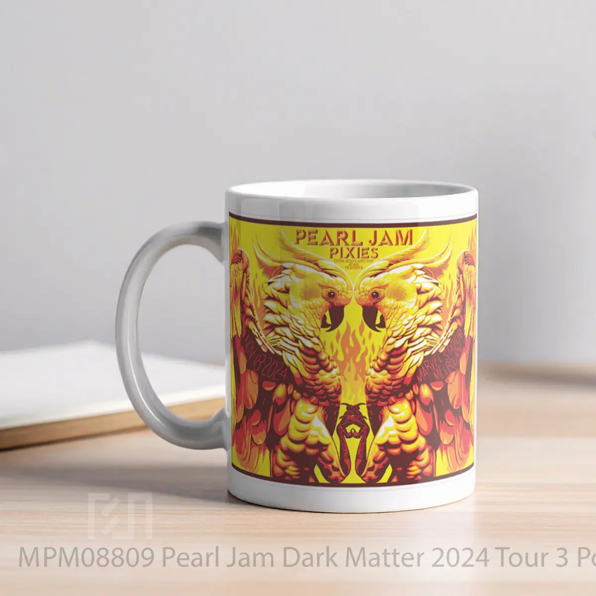 Mug Pearl Jam Dark Matter 2024 Tour 3 MPM08809 - All-side / Desain