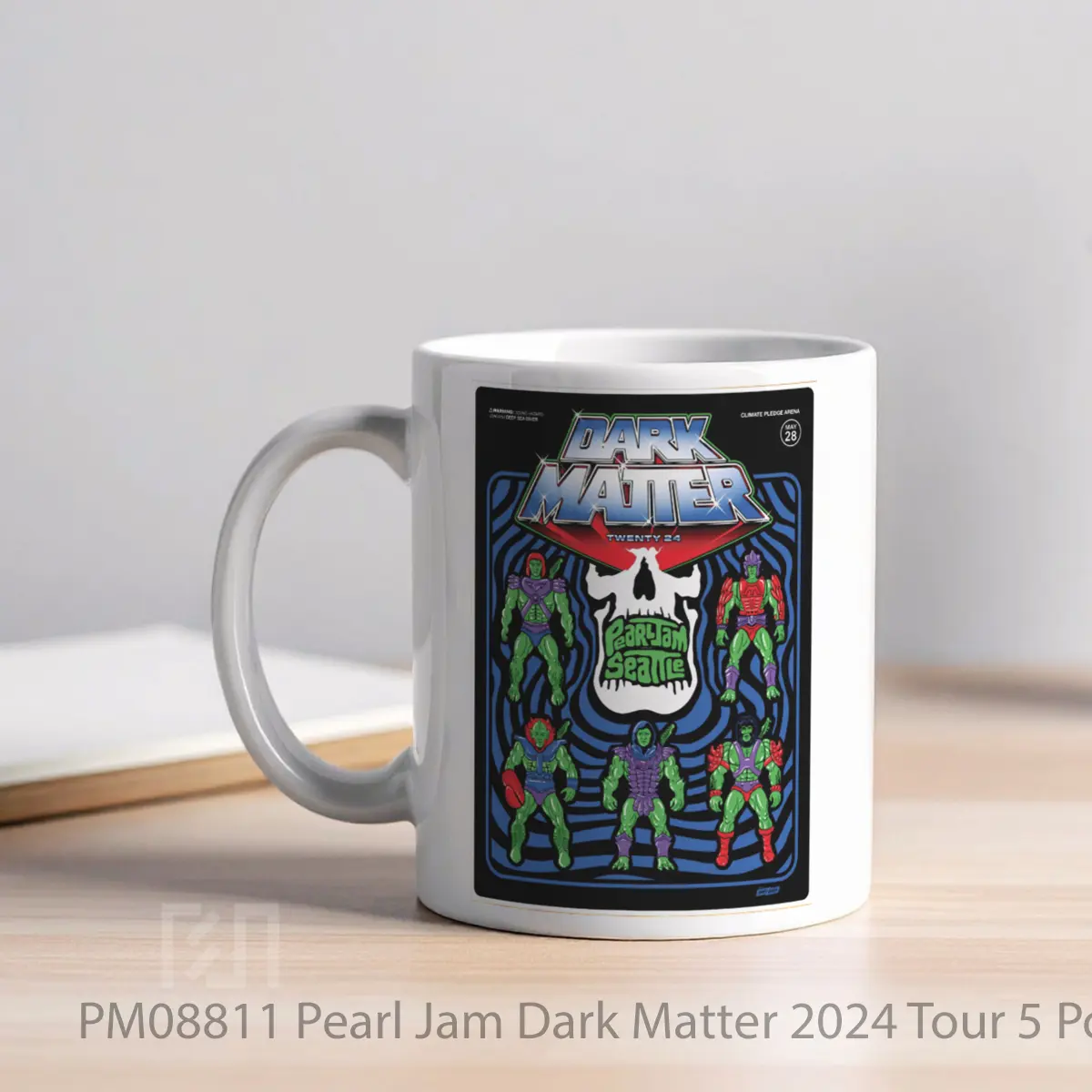 Mug Pearl Jam Dark Matter 2024 Tour 5 MPM08811 - All-side / Desain