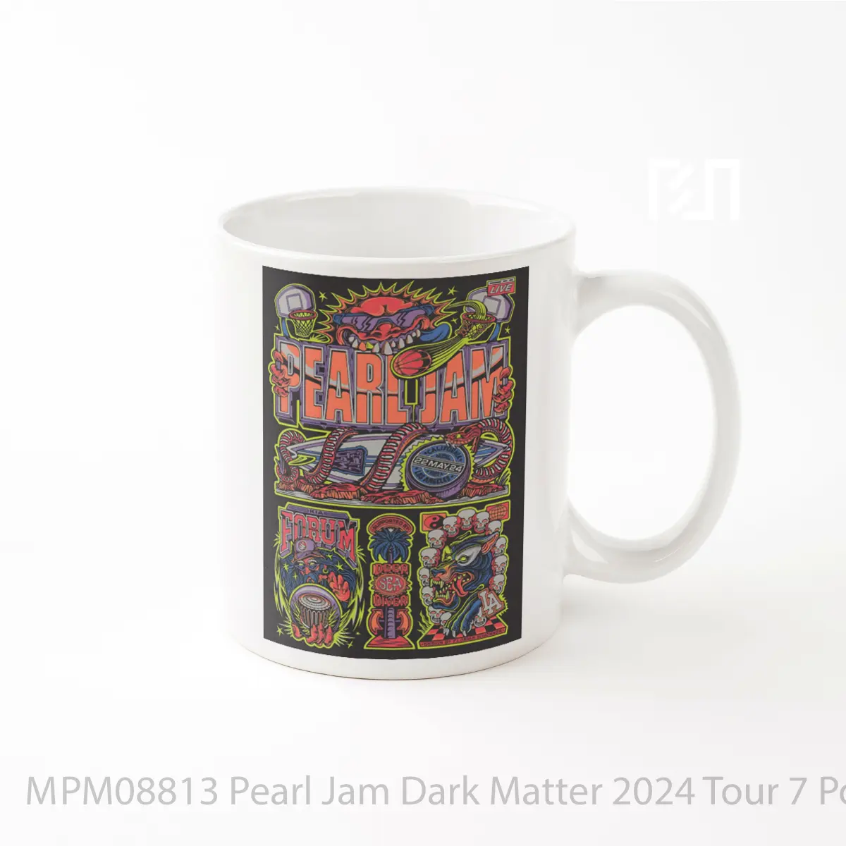 Mug Pearl Jam Dark Matter 2024 Tour 7 MPM08813