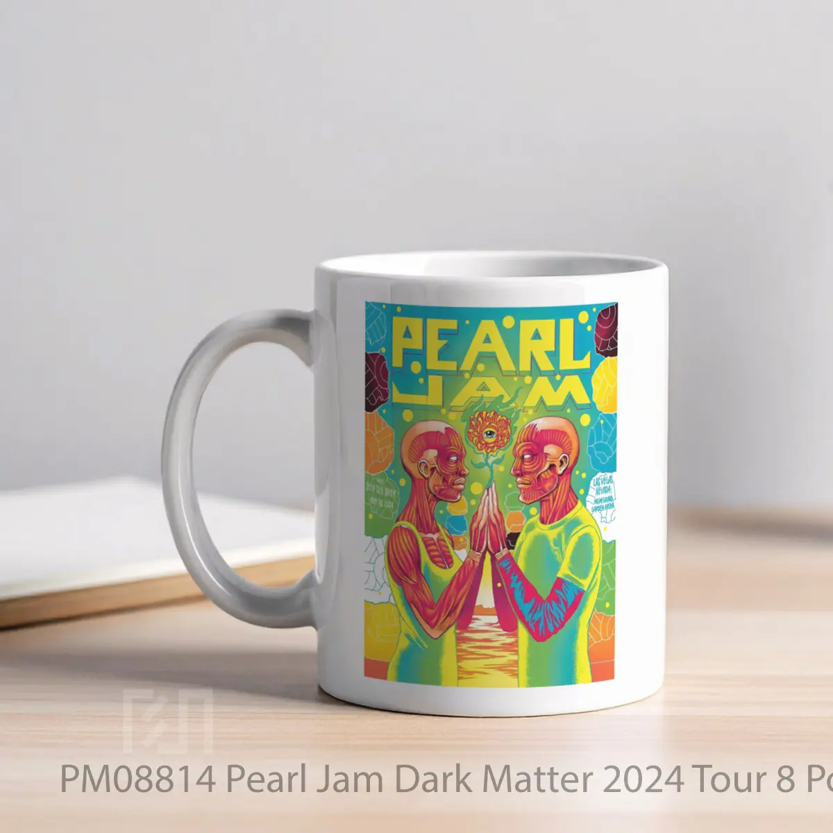 Mug Pearl Jam Dark Matter 2024 Tour 8 MPM08814 - All-side / Desain