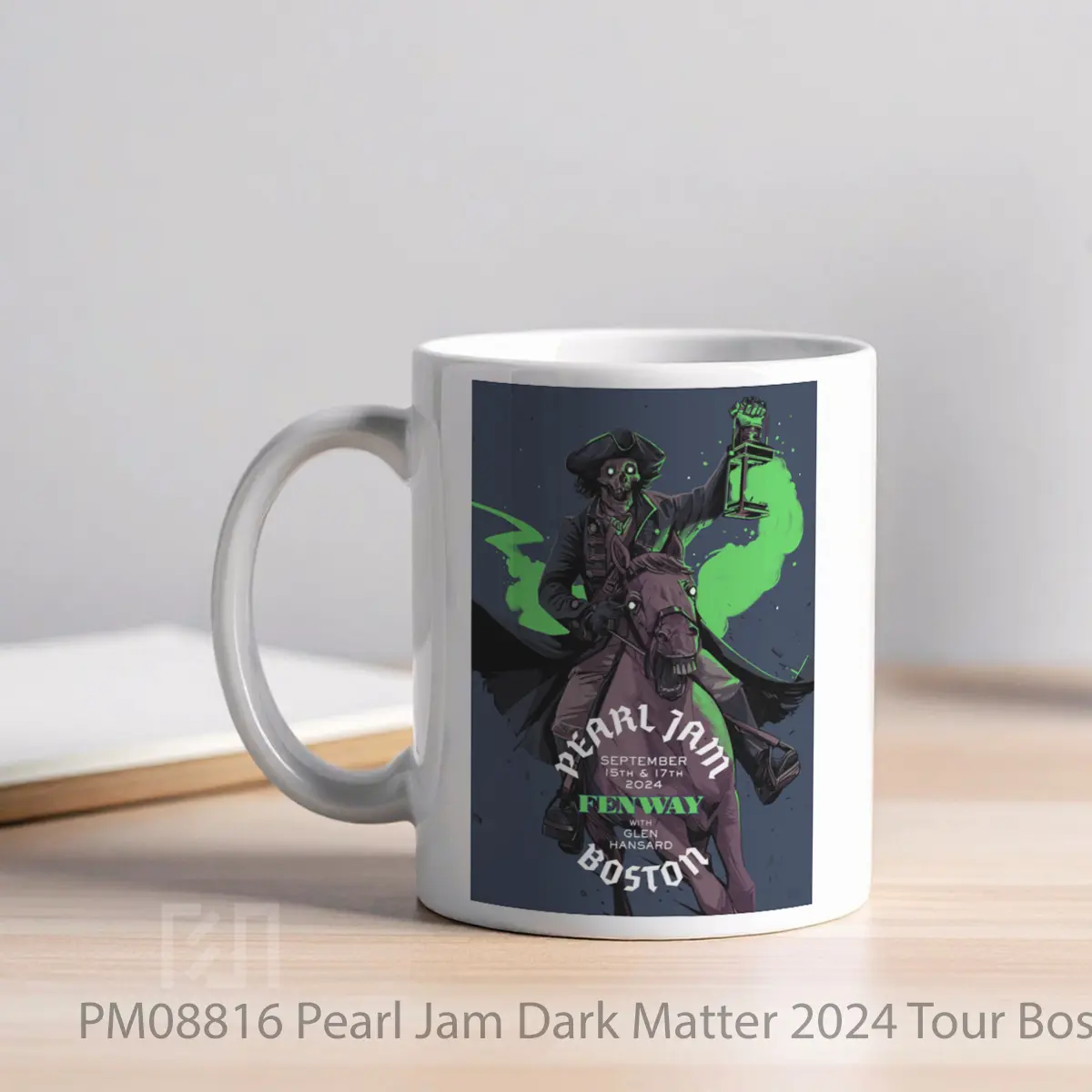 Mug Pearl Jam Dark Matter 2024 Tour Boston Fenway Park 1 MPM08816 - All-side / Desain